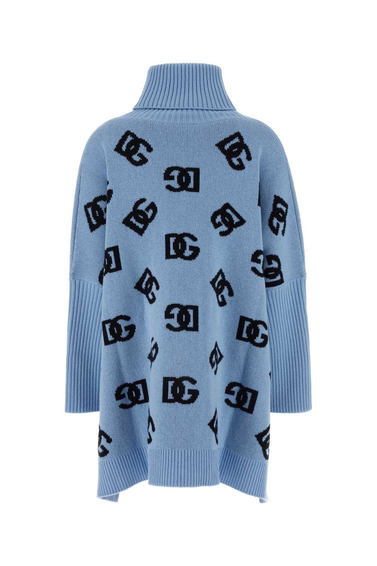 DOLCE & GABBANA Embroidered Wool Poncho for Women