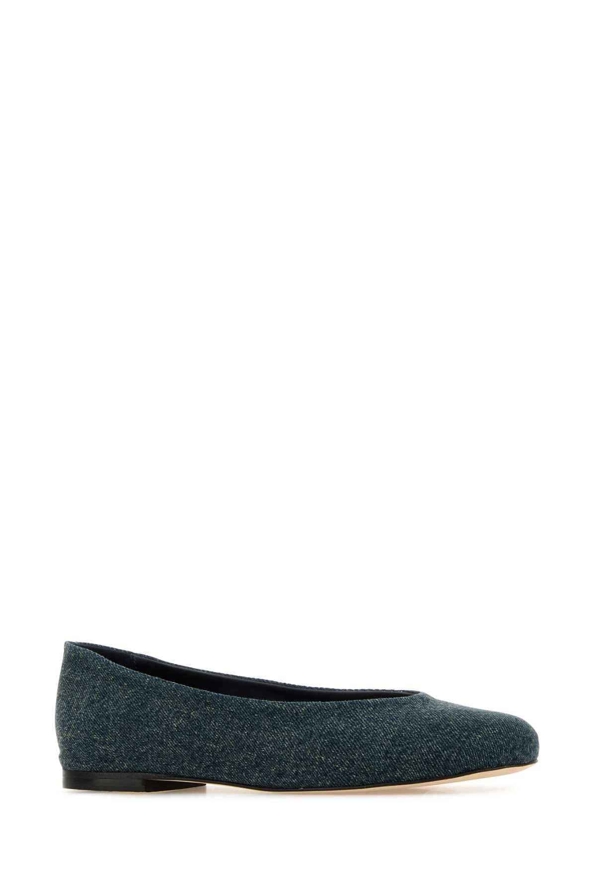 GIMAGUAS Denim Ballerinas for Women