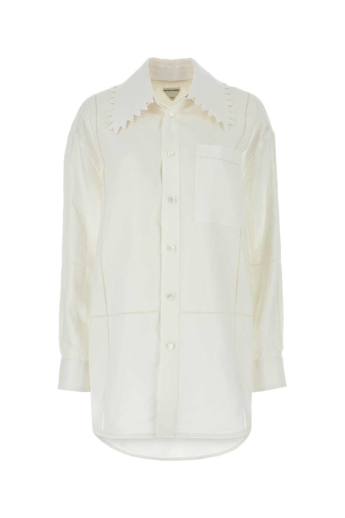 BOTTEGA VENETA Linen Shirt for Women - Seasonal Staple