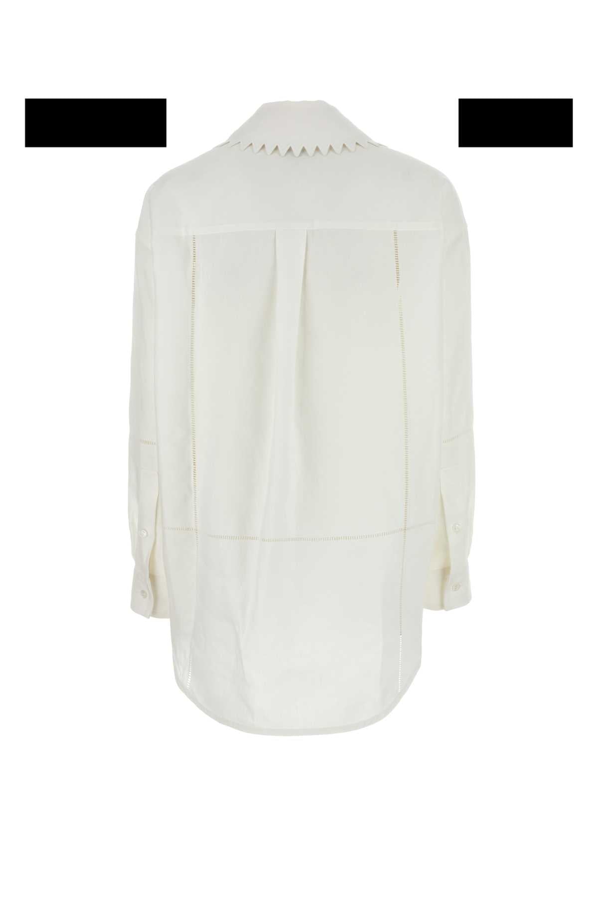 BOTTEGA VENETA Linen Shirt for Women - Seasonal Staple