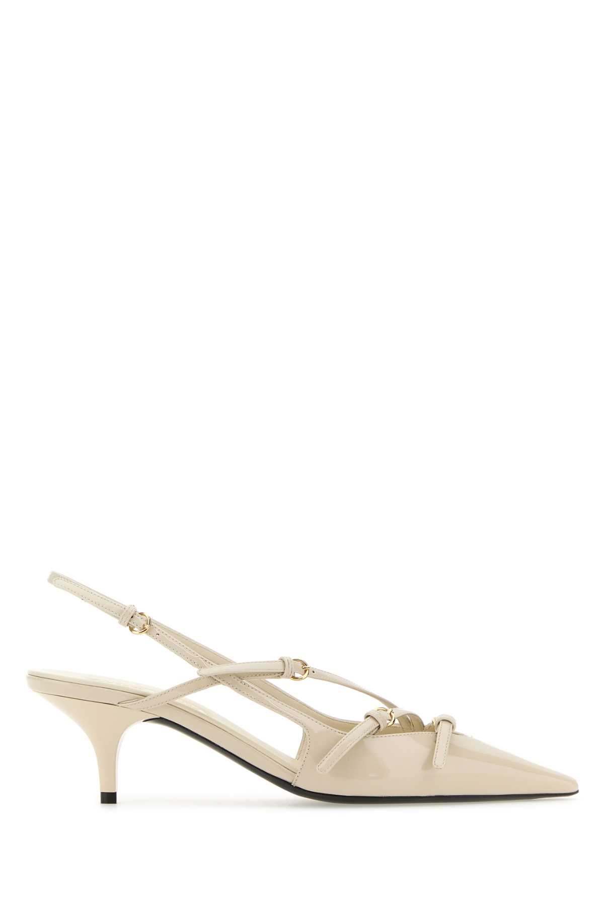 MIU MIU Elegant Leather Pumps with 5.5 cm Heel