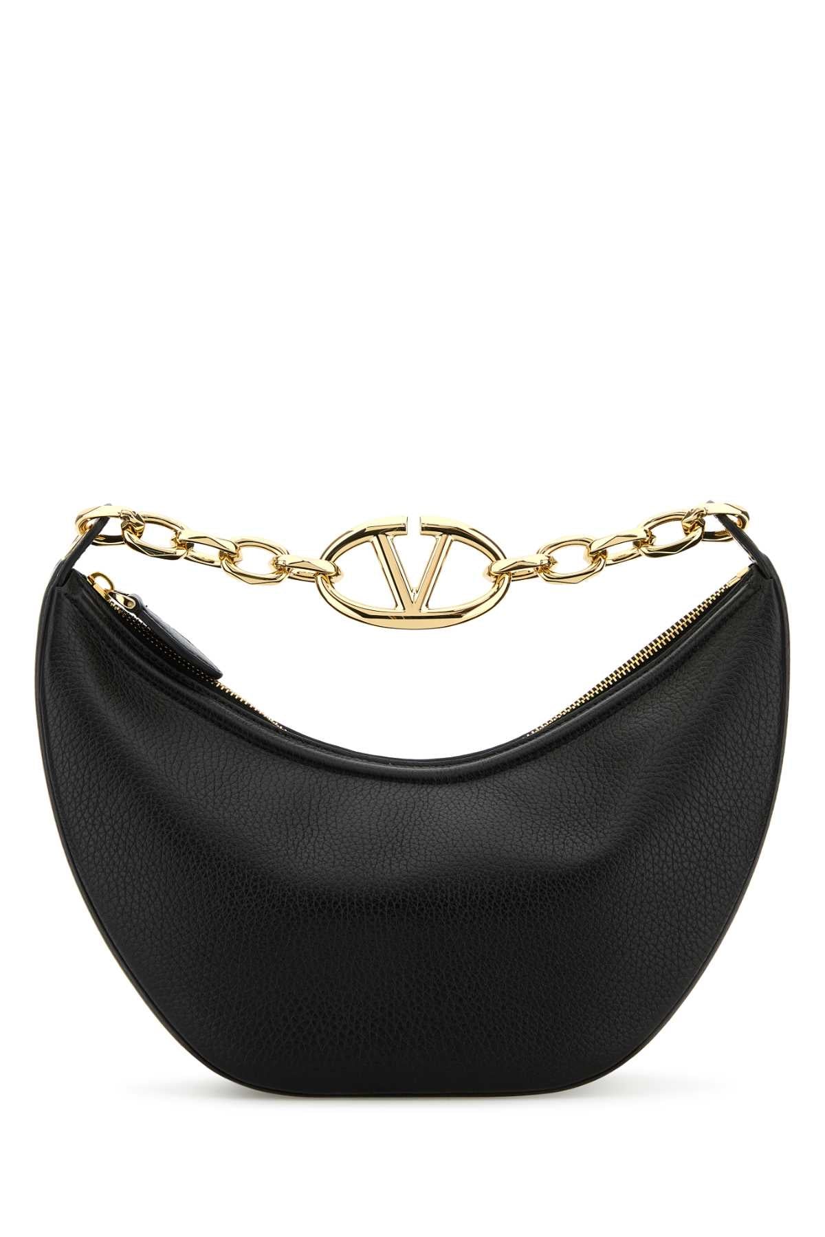 VALENTINO GARAVANI Mini Hobo Handbag with VLogo Moon Design