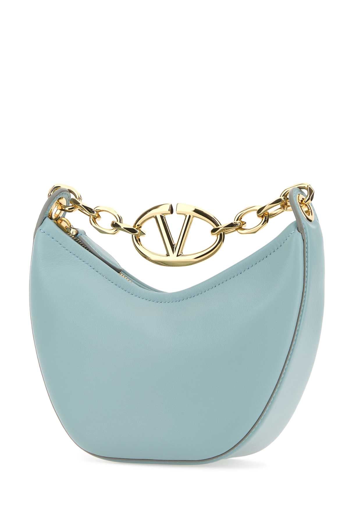 VALENTINO GARAVANI Mini Hobo Handbag with VLogo Moon Design
