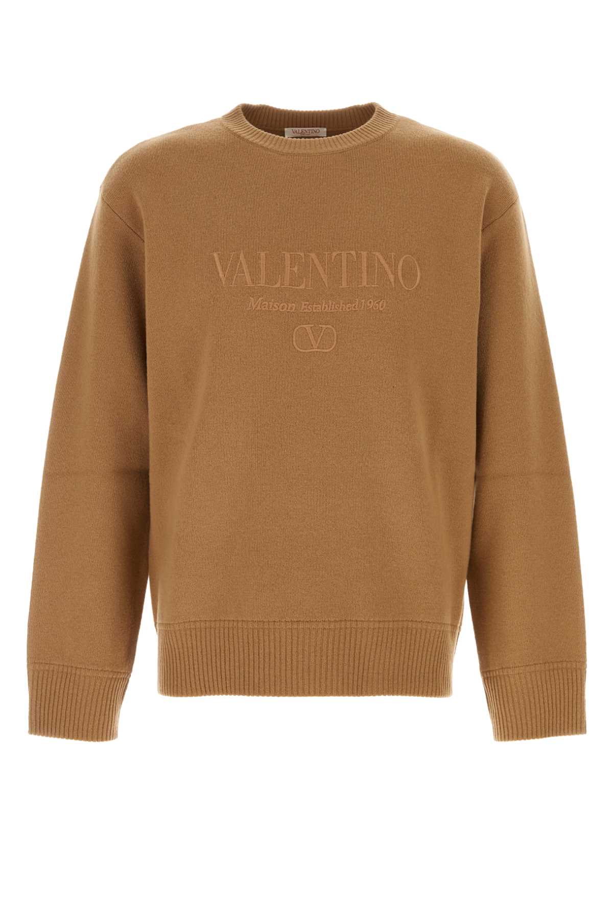 VALENTINO GARAVANI Premium Virgin Wool Sweater for Men