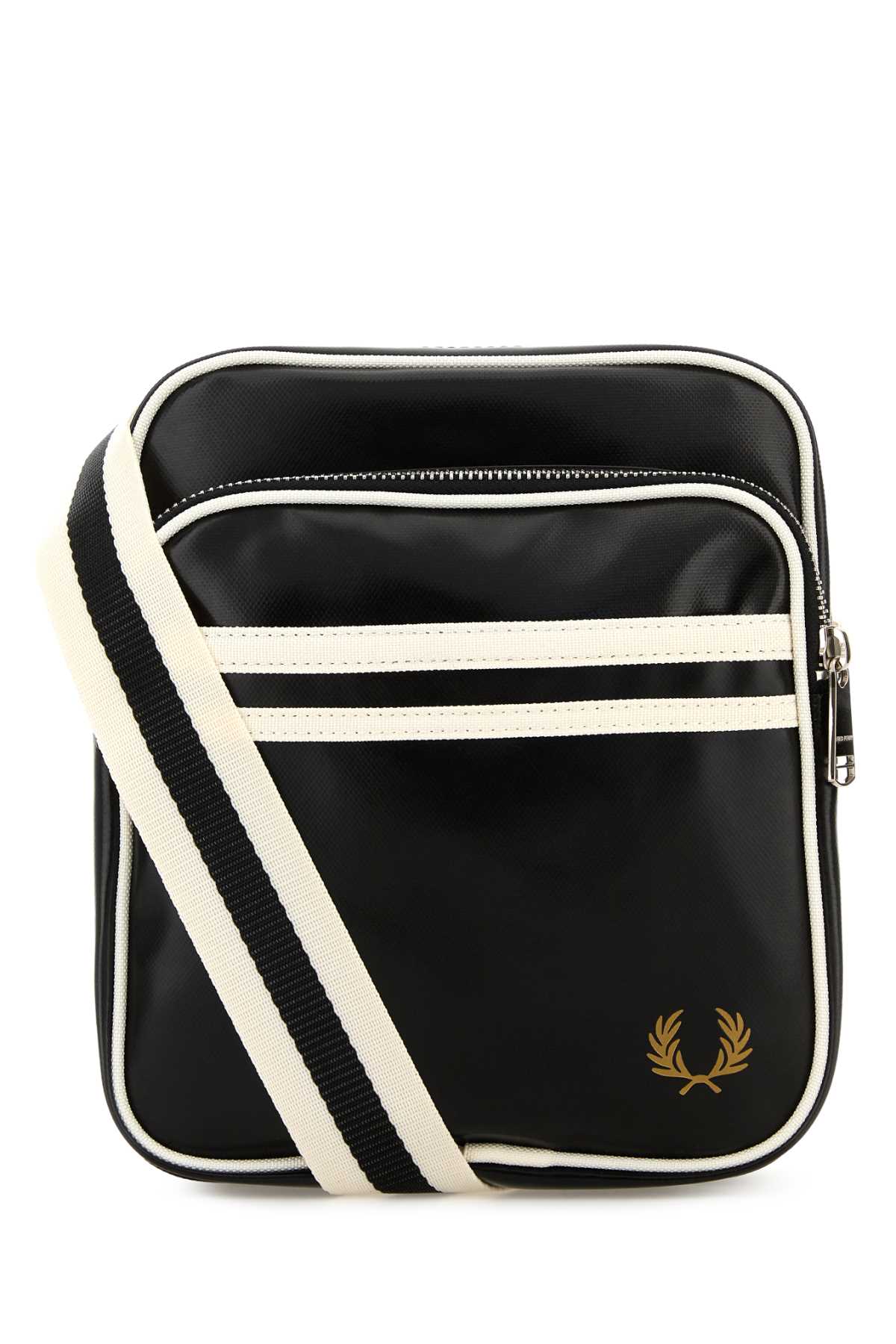 FRED PERRY Canvas Crossbody Handbag - 20cm x 23cm x 7cm