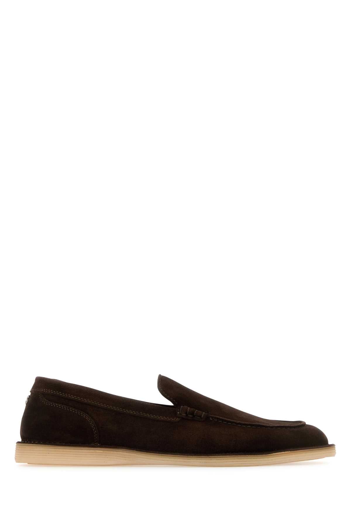 DOLCE & GABBANA Suede New Florio Loafers for Men