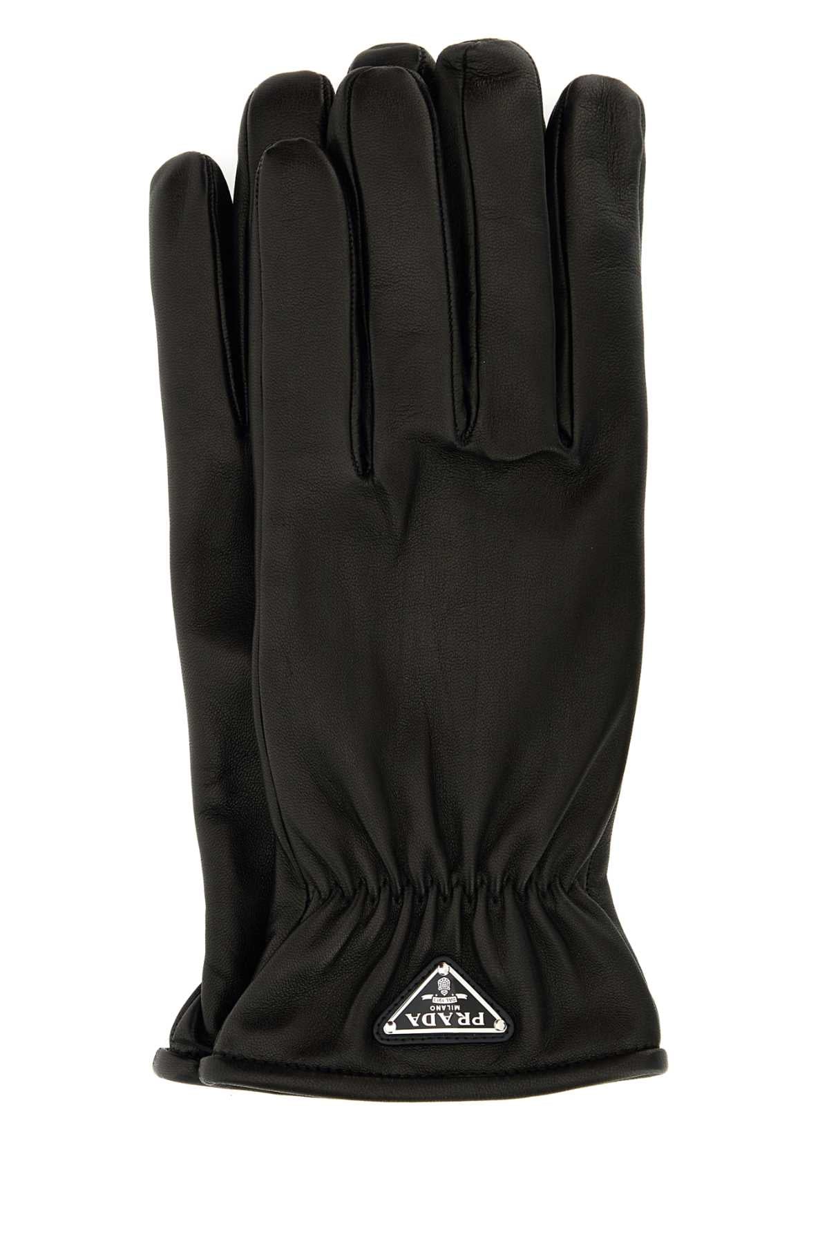 PRADA Timeless Nappa Leather Gloves for Men