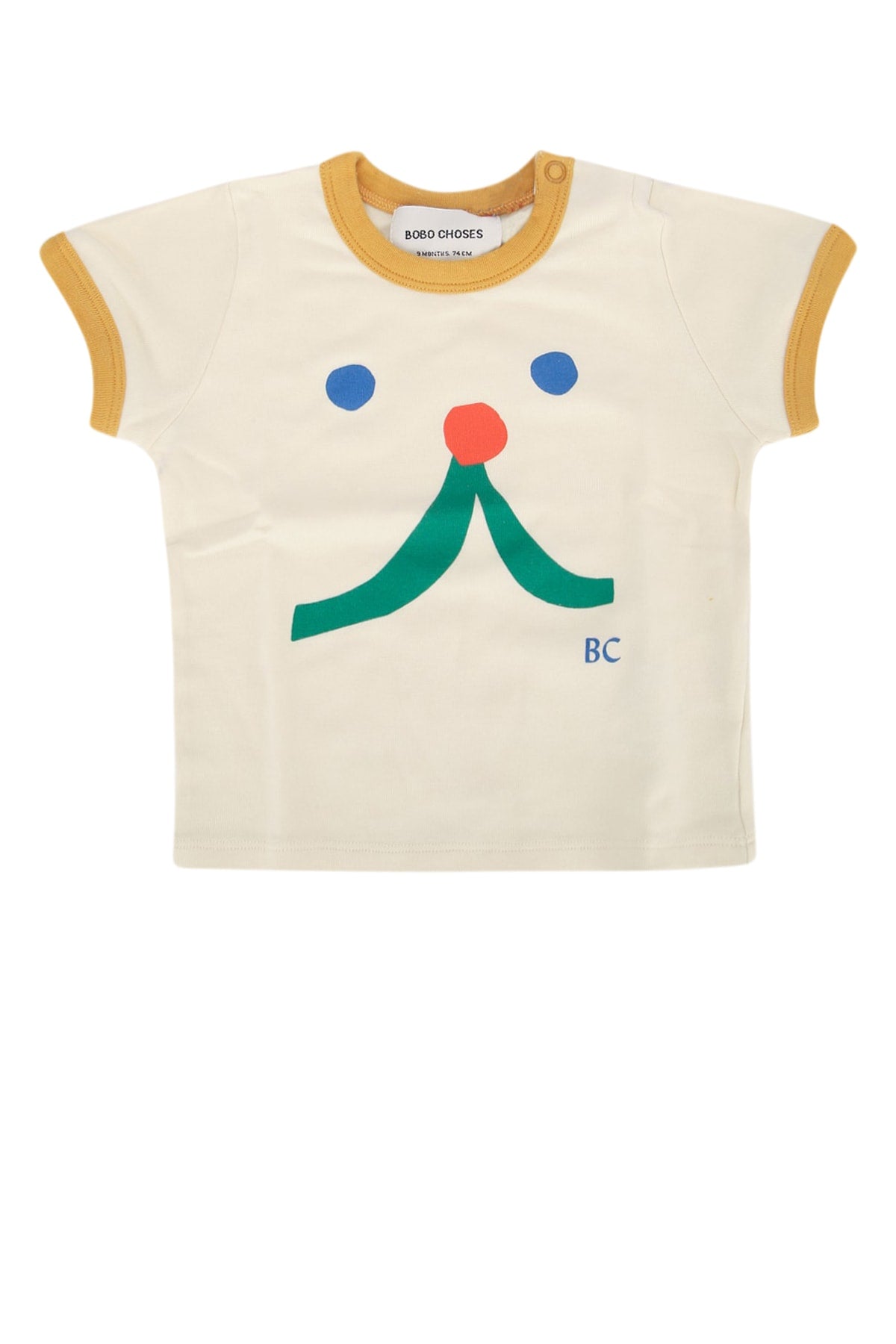 BOBO CHOSES Mini Funny Face T-Shirt for Kids