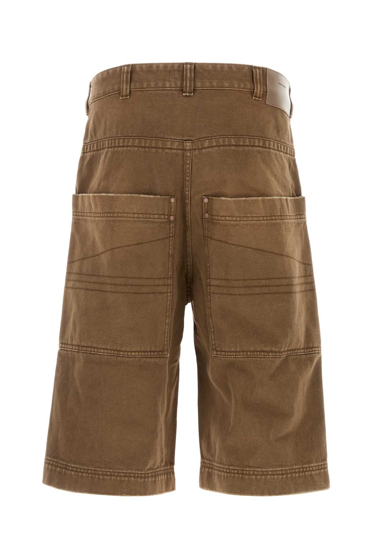 ENTIRE STUDIOS Stylish Mini Denim Bermuda Shorts for Men