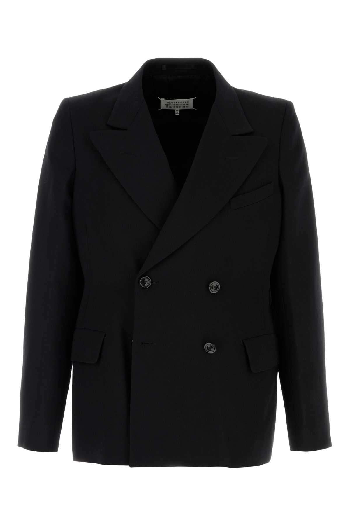 MAISON MARGIELA Classic Virgin Wool Blazer for Men - 24W