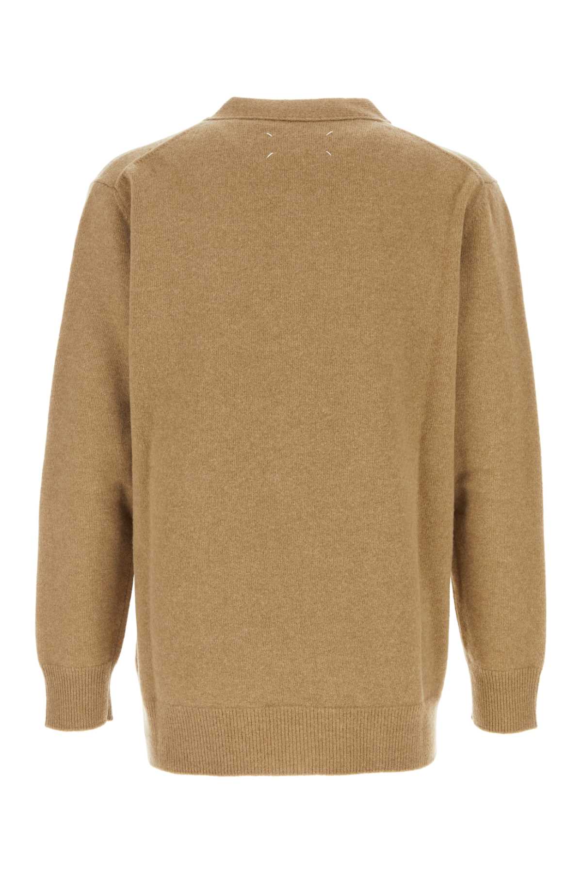 MAISON MARGIELA Sophisticated Wool Cardigan for Men - Stylish Knitwear for 2025