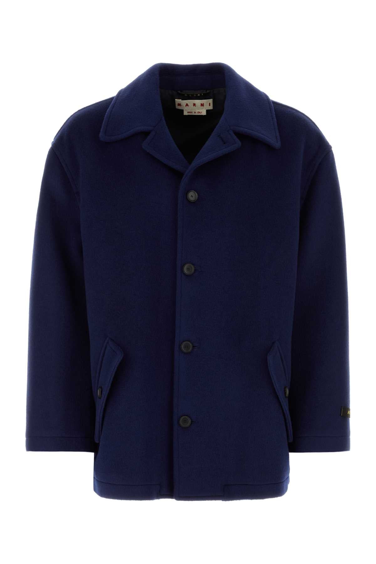 MARNI Modern Wool Blend Jacket for Men