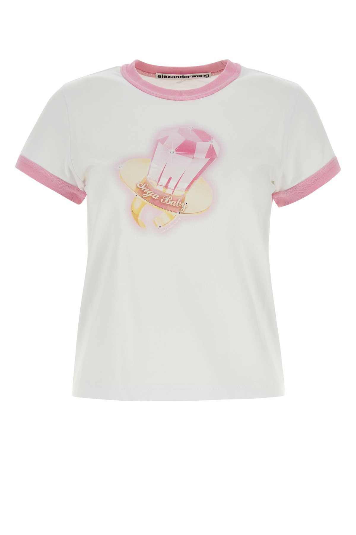 ALEXANDER WANG Essential Cotton T-Shirt for Women