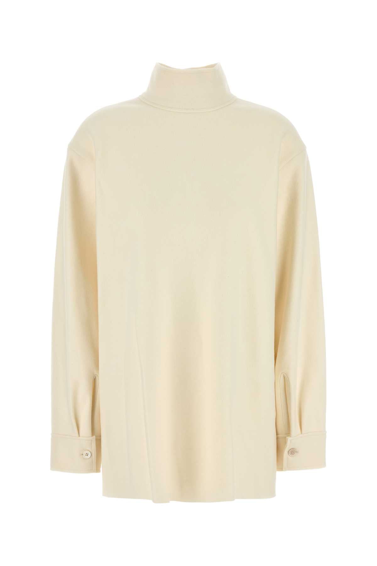 JIL SANDER Elegant Wool Blend Blouse for Women