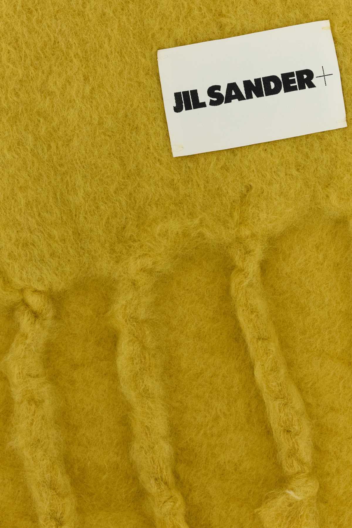 JIL SANDER Luxurious Mohair Blend Scarf - 218 cm x 127 cm