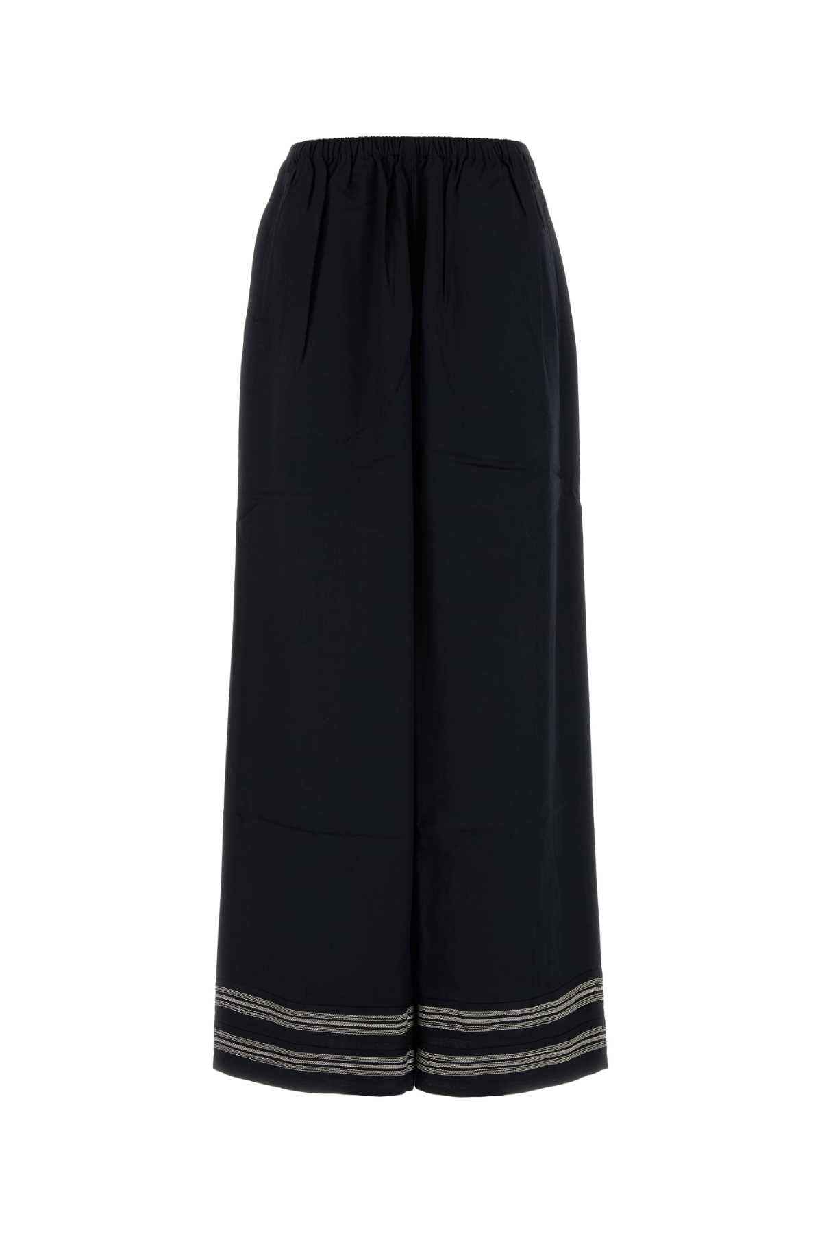 BODE Viscose Mathilde Wide-Leg Pants
