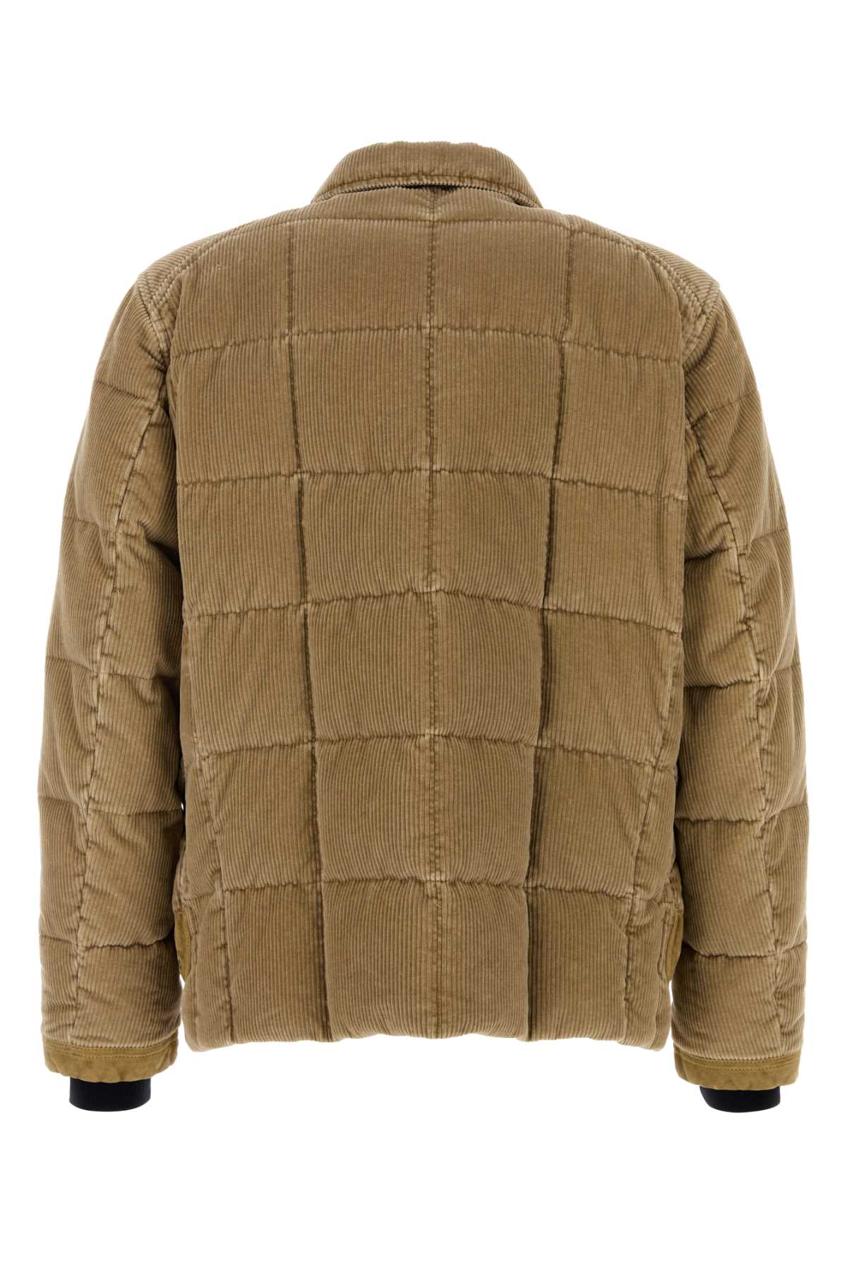 FAY Cappuccino Corduroy Down Jacket - Large