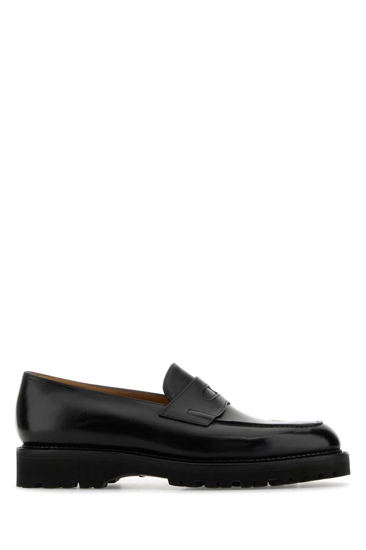 JOHN LOBB Elegant Leather Lopez Loafers for Men