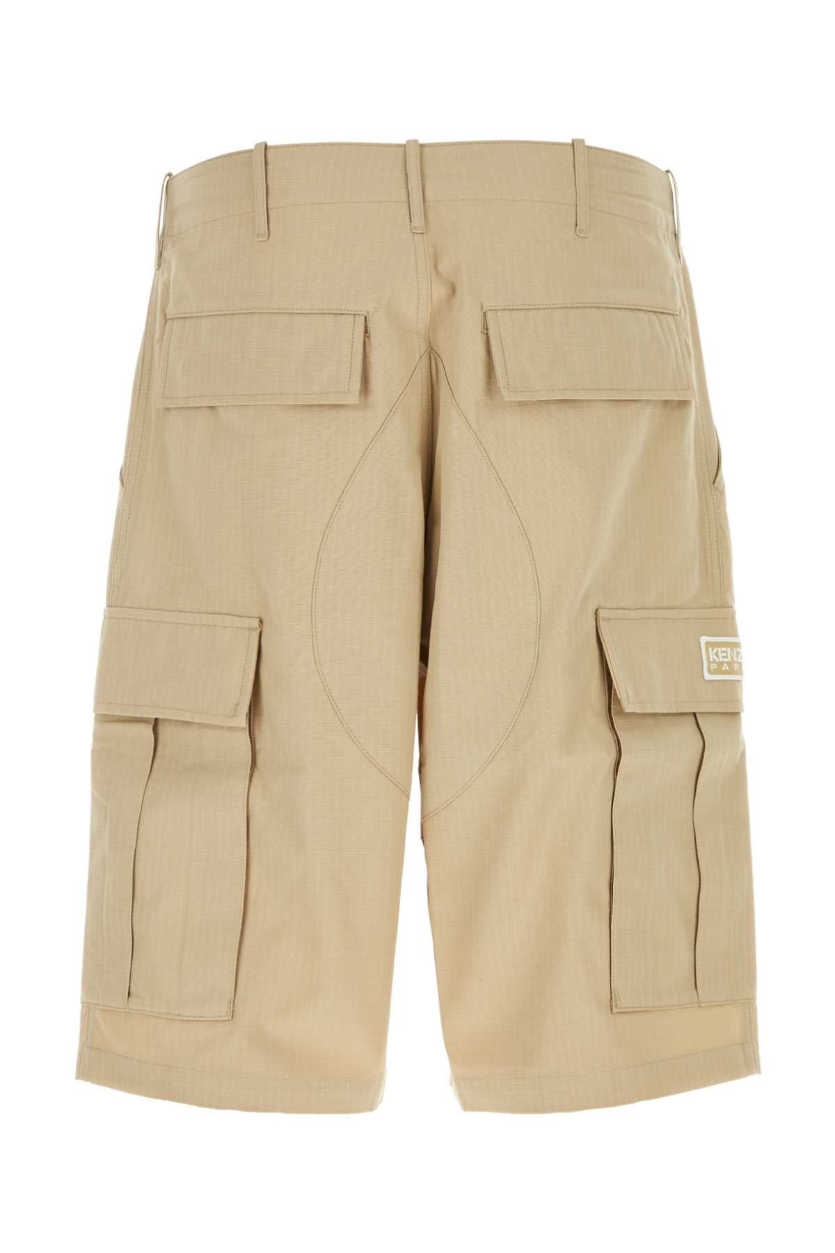 KENZO Stylish Cotton Bermuda Shorts for Men