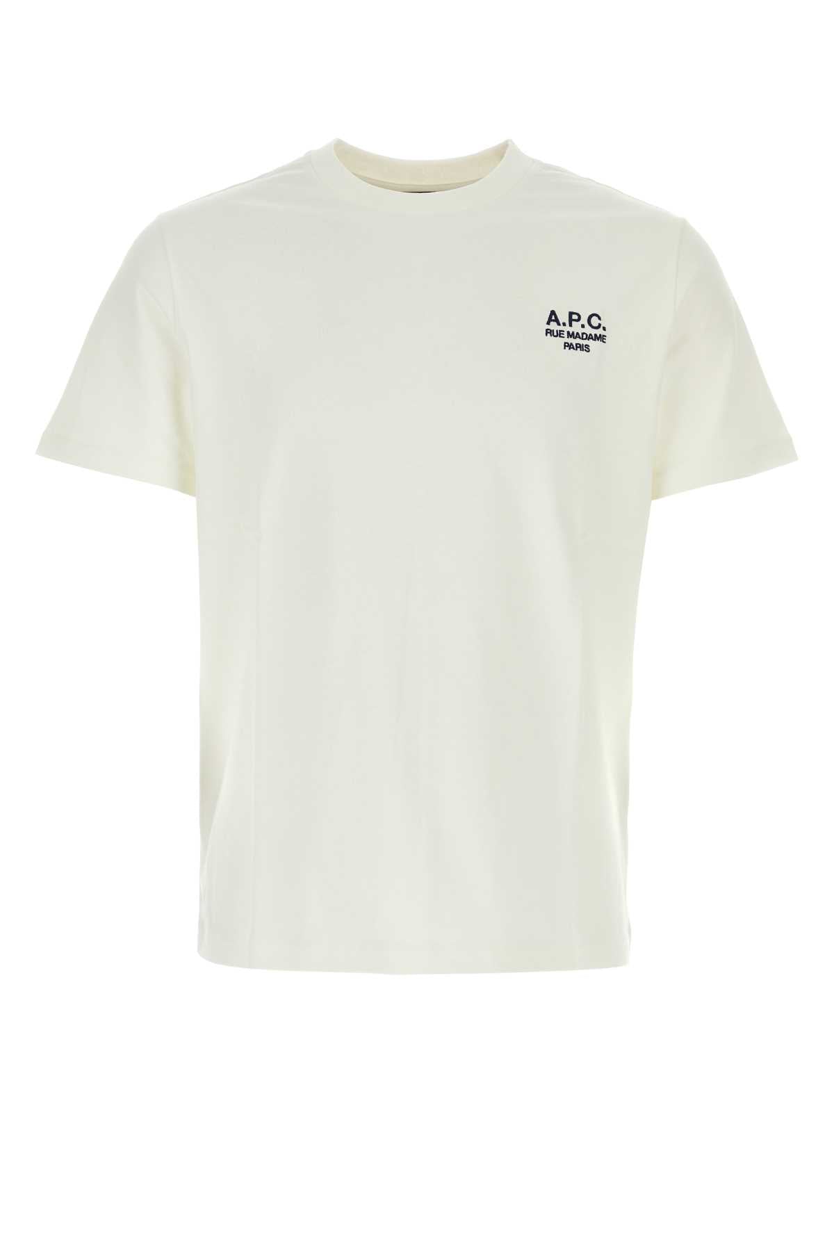 A.P.C. Essential Cotton T-Shirt for Men - FW25