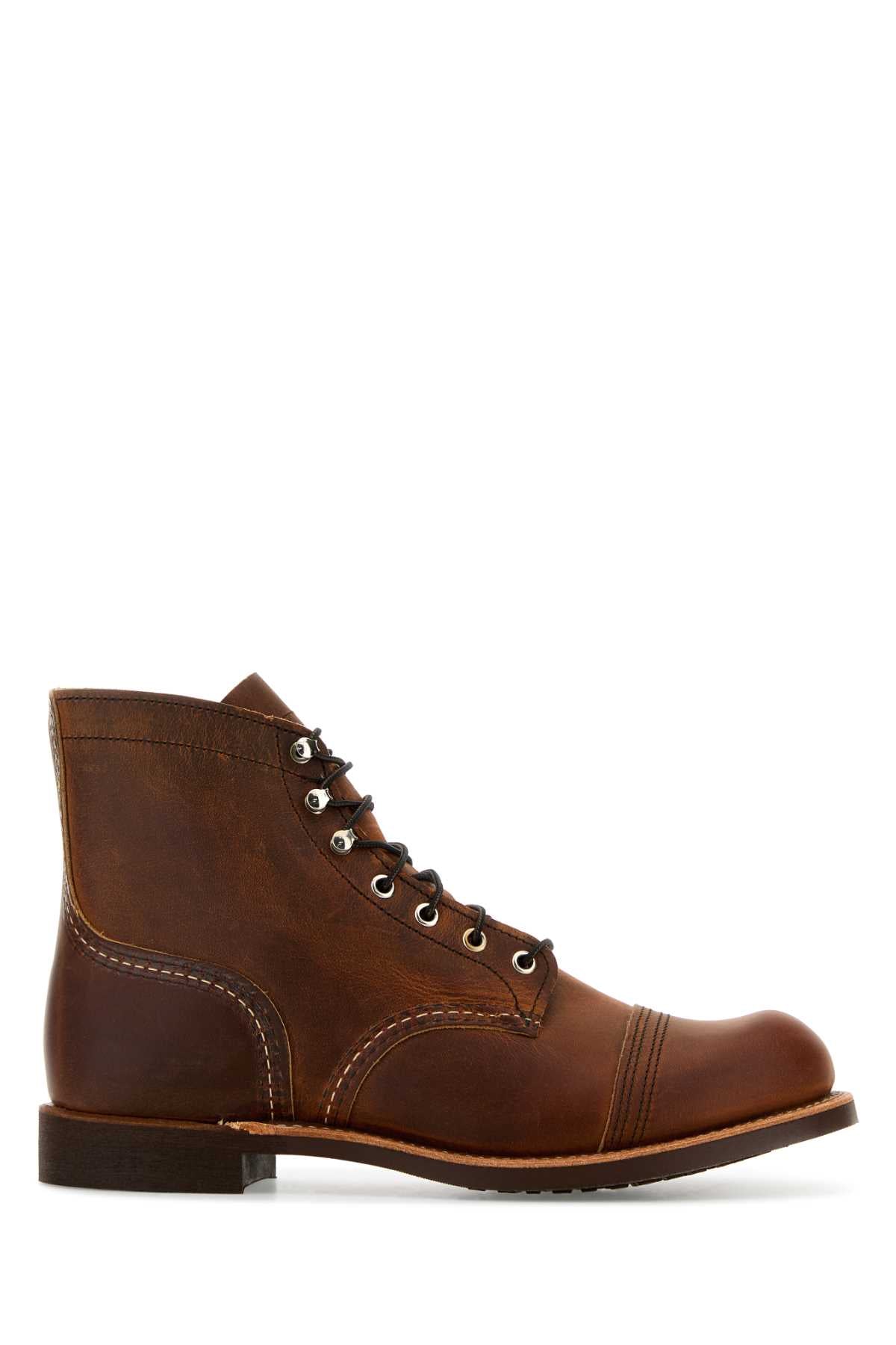 RED WING Classic Leather Ankle Boots for Men - SS25 Collection