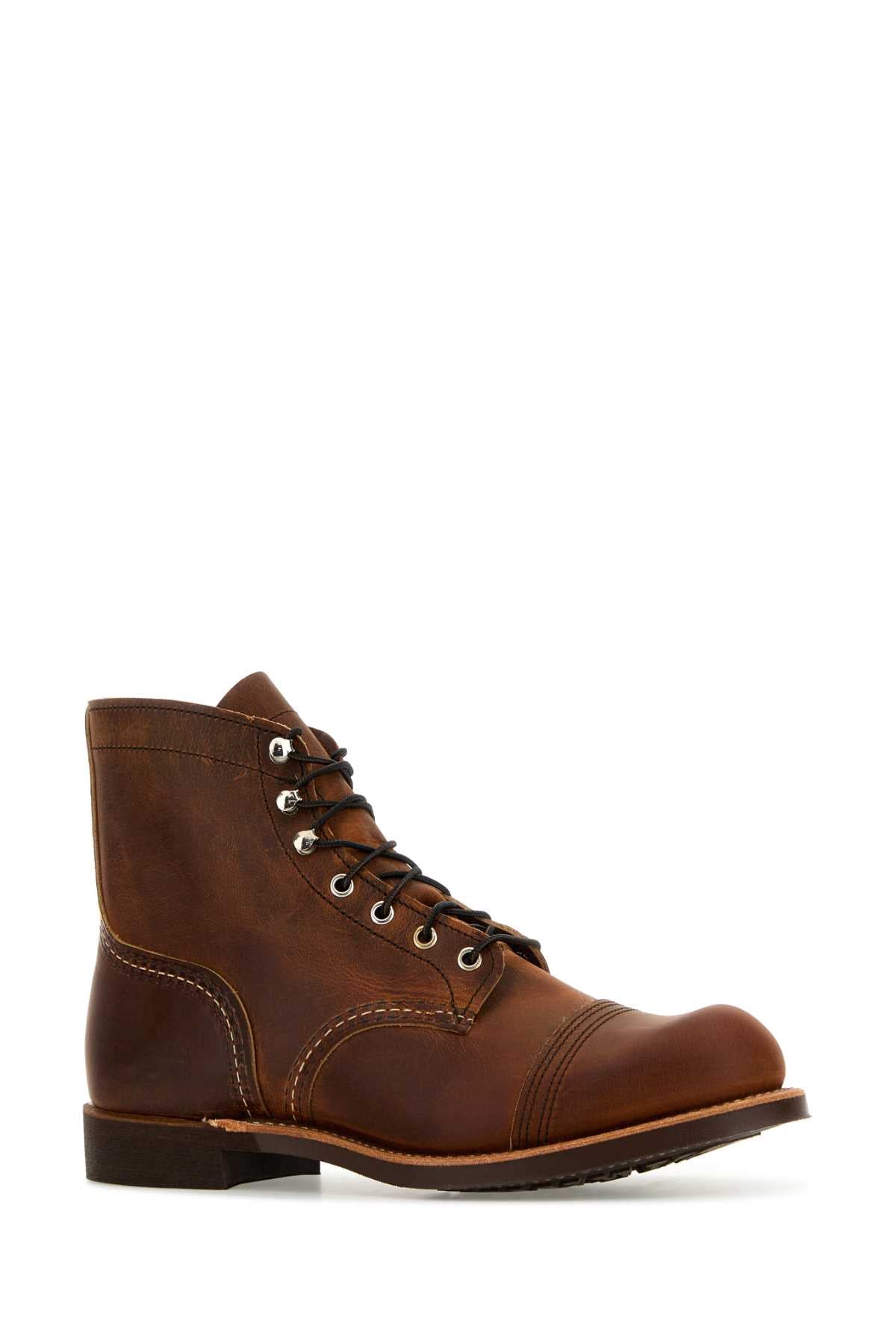 RED WING Classic Leather Ankle Boots for Men - SS25 Collection