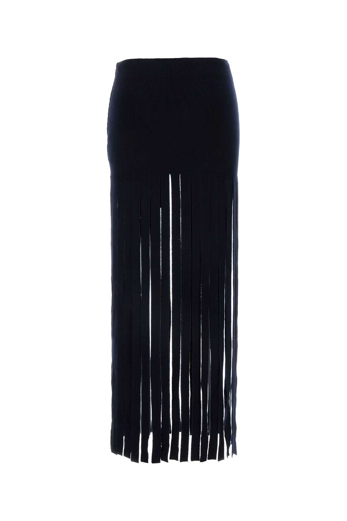 ALANUI Stretch Wool Blend Mini Skirt