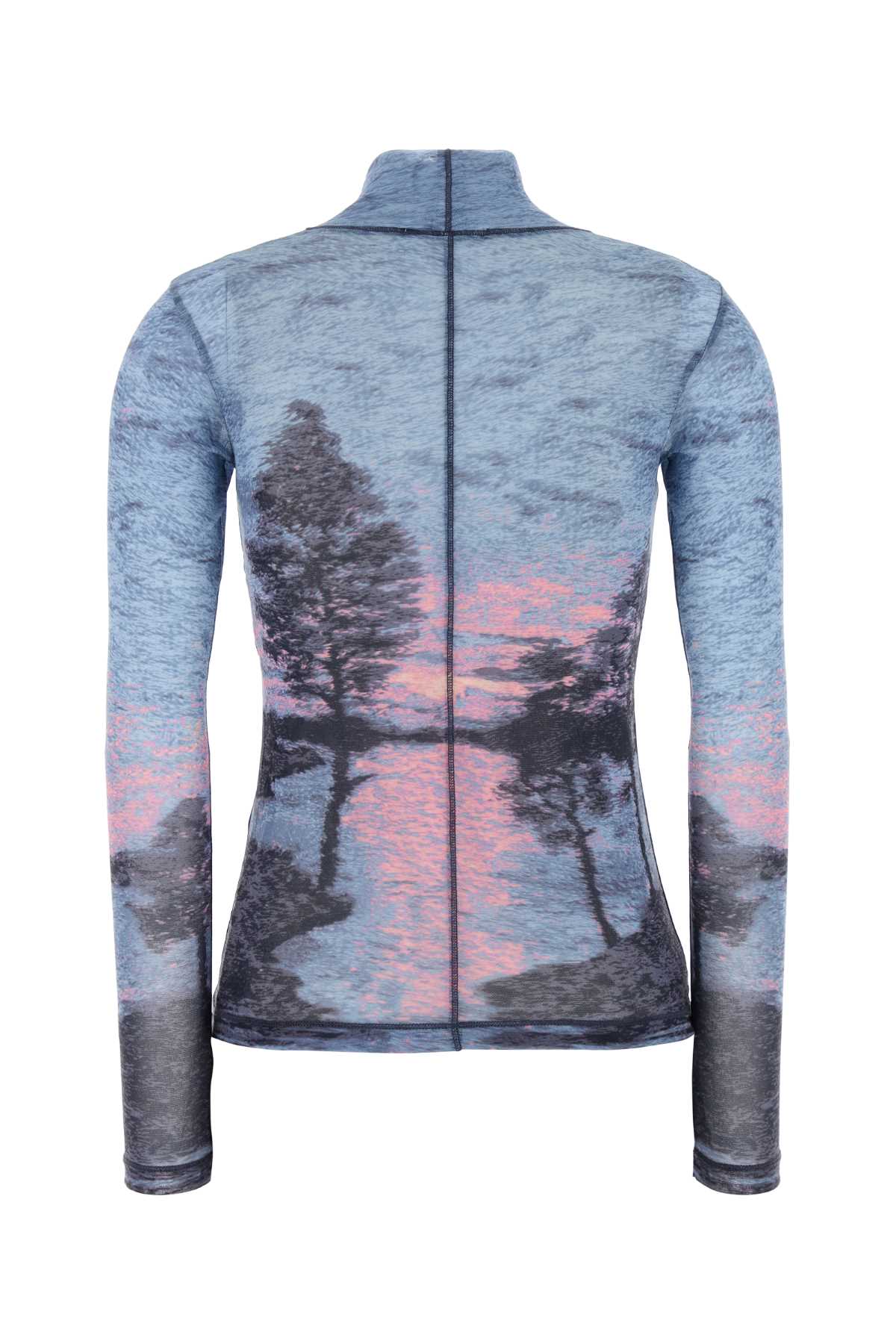 MAISON KITSUNE Printed Nylon Top for Women