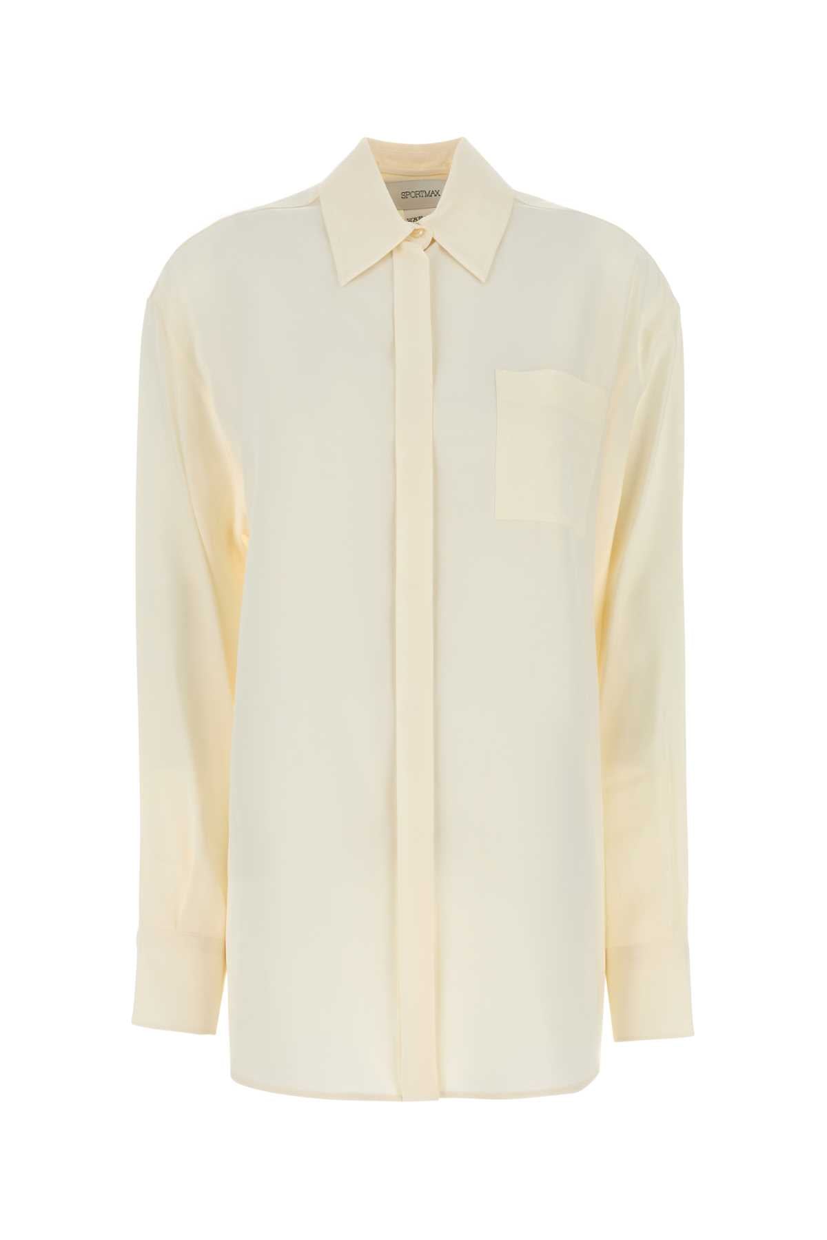 SPORTMAX Silk Tonale Shirt for Women - Fall/Winter 2024
