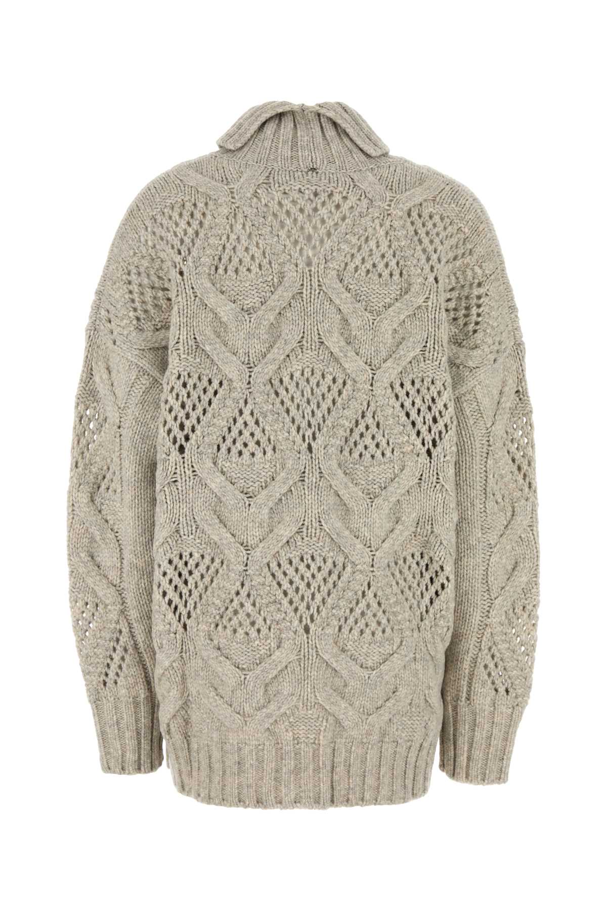 SPORTMAX Oversized Wool Blend Edicola Sweater for Women