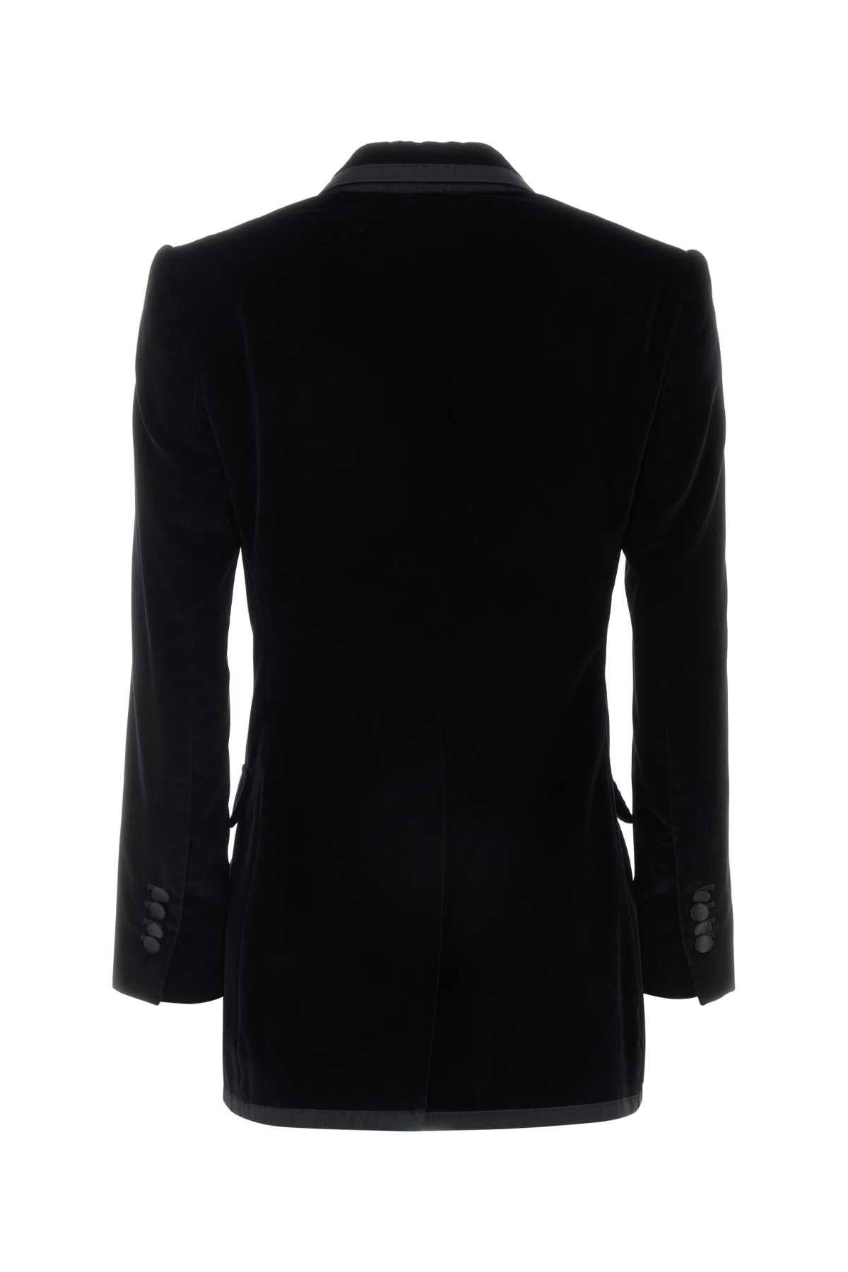 DOLCE & GABBANA Luxurious Velvet Blazer for Women - Perfect for Any Occasion
