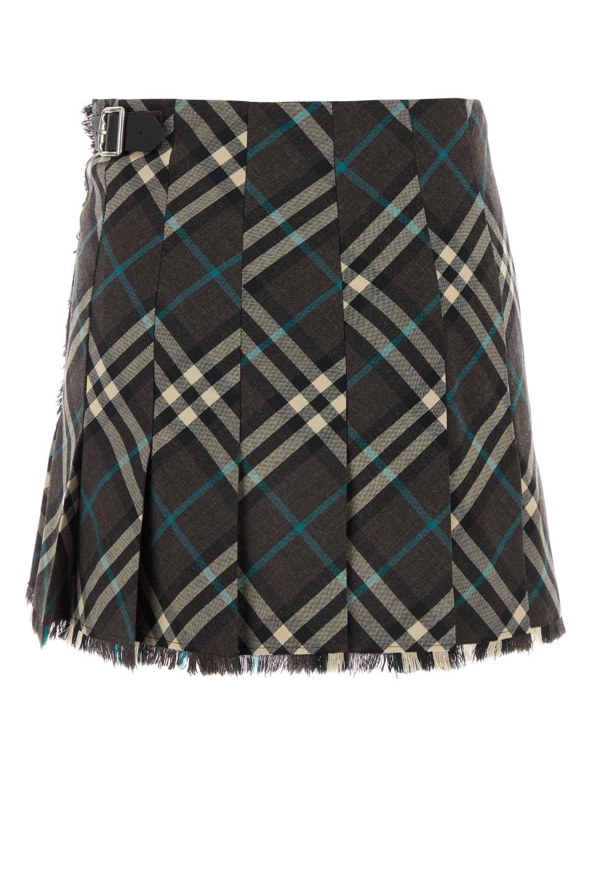 BURBERRY Chic Embroidered Mini Skirt