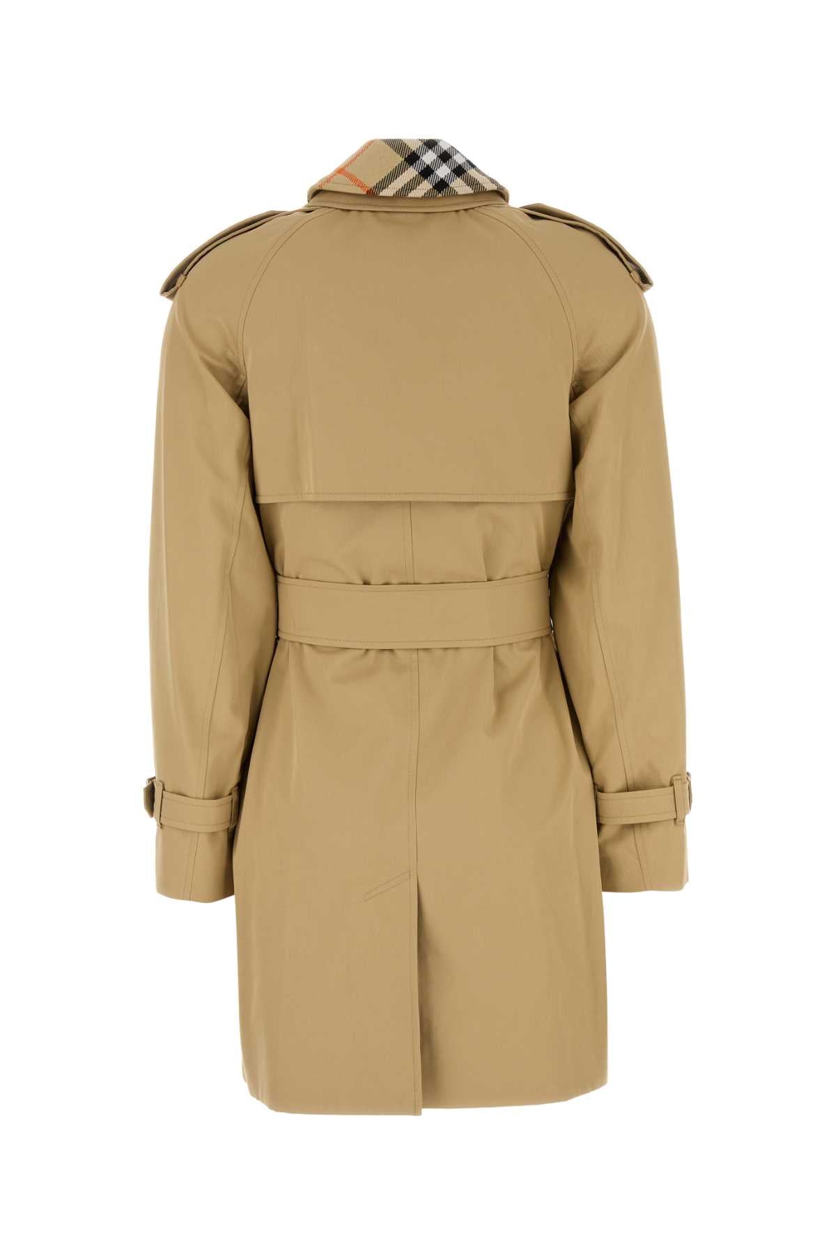 BURBERRY Cotton Trench Jacket for Women - Classic Style