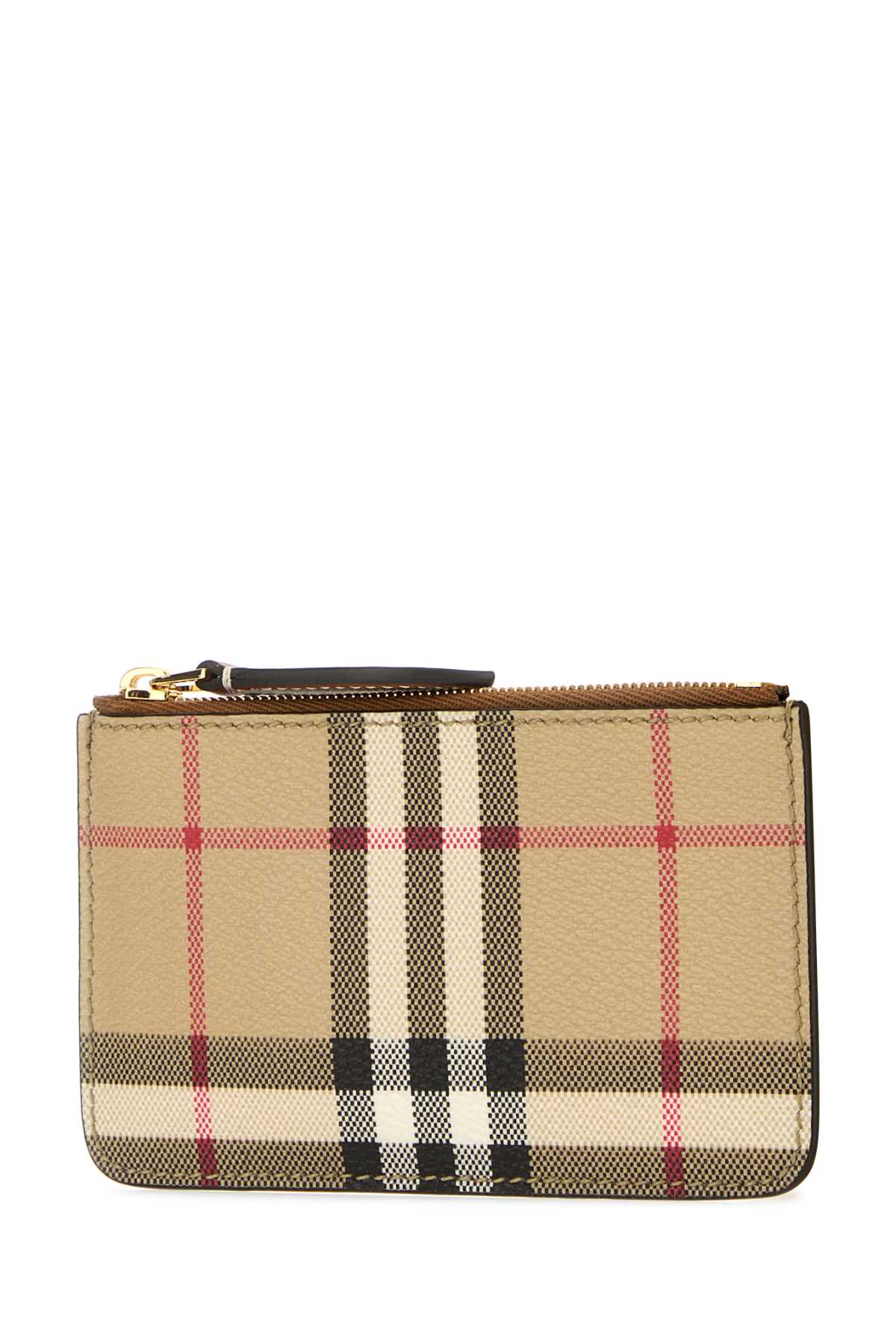 BURBERRY Printed e-canvas Mini Card Holder (13 cm x 7.5 cm)