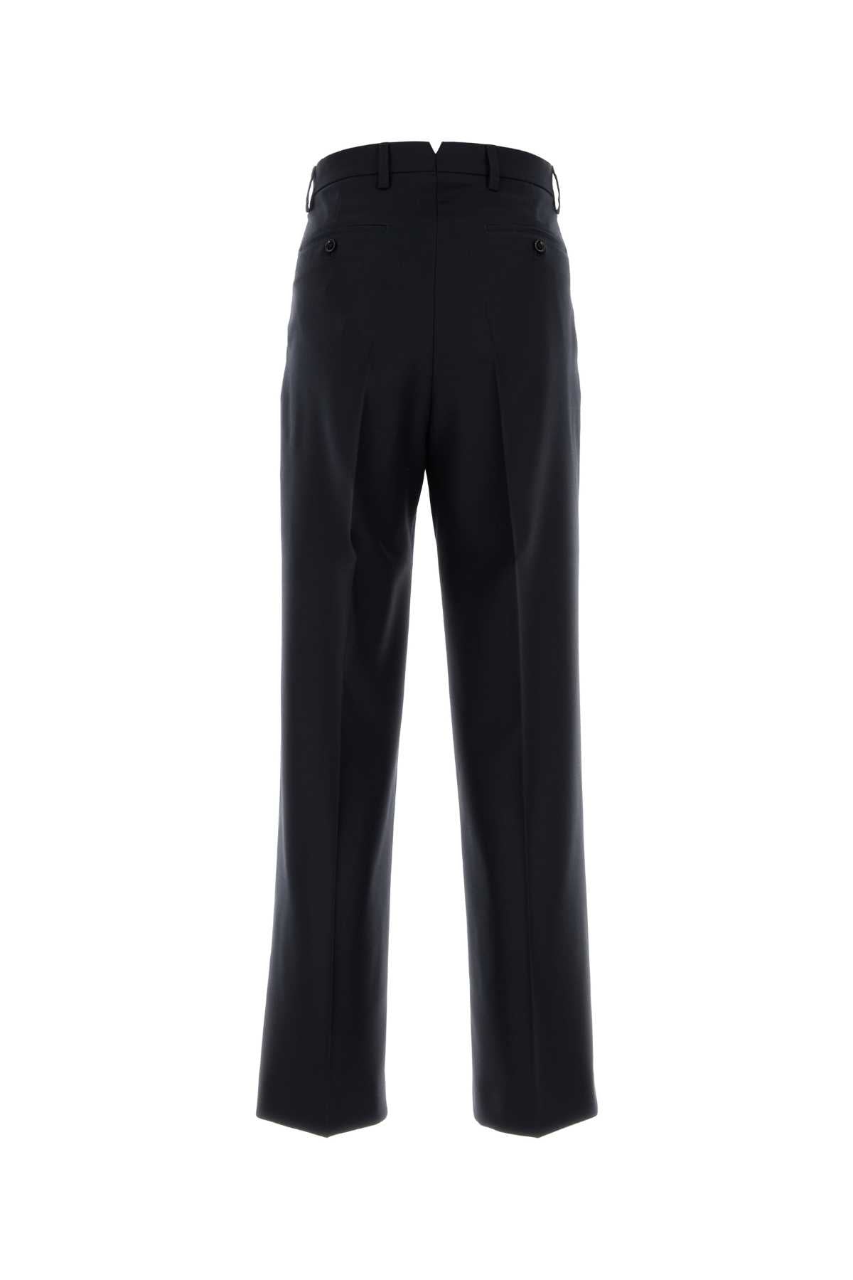 AMI Midnight Blue Wool Pant - Perfect for Fall 2025