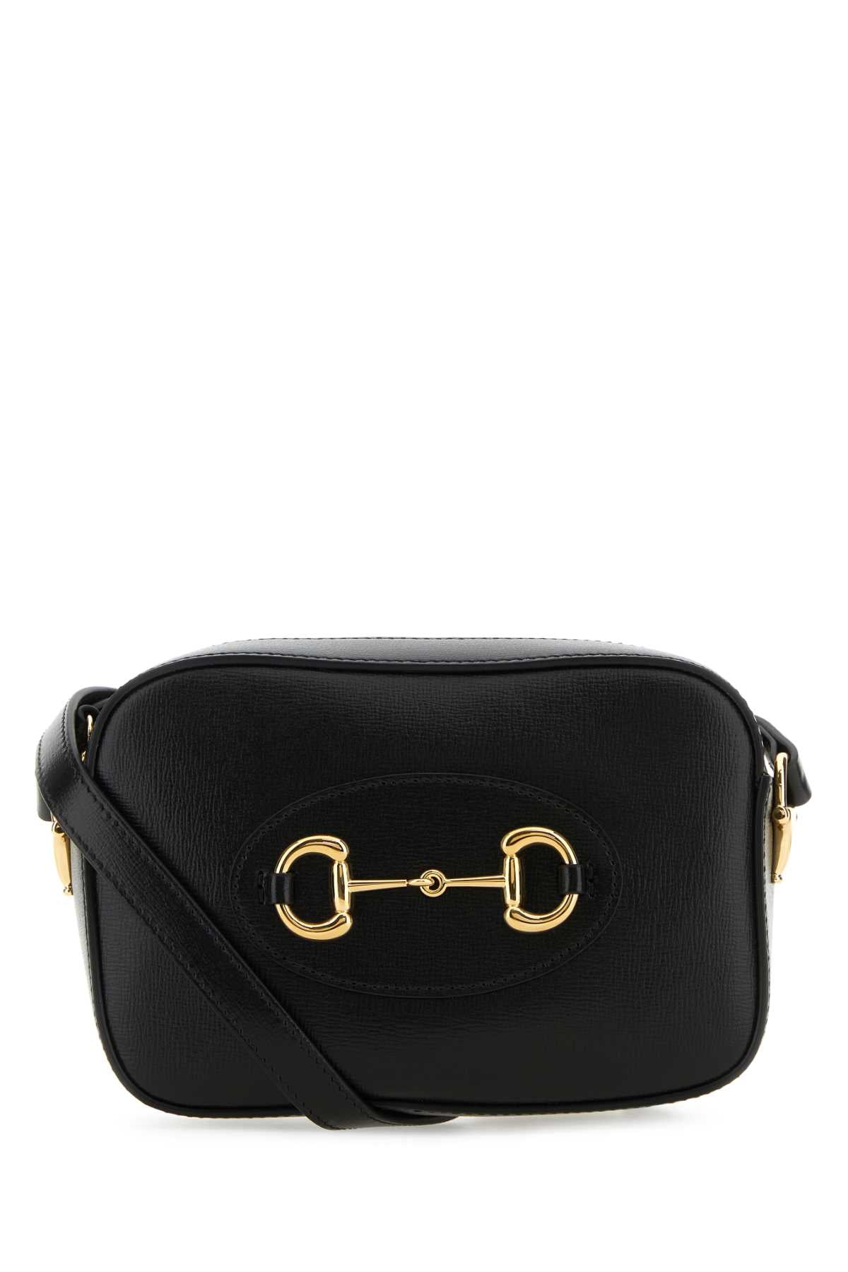 GUCCI Mini Leather Horsebit 1955 Crossbody Handbag