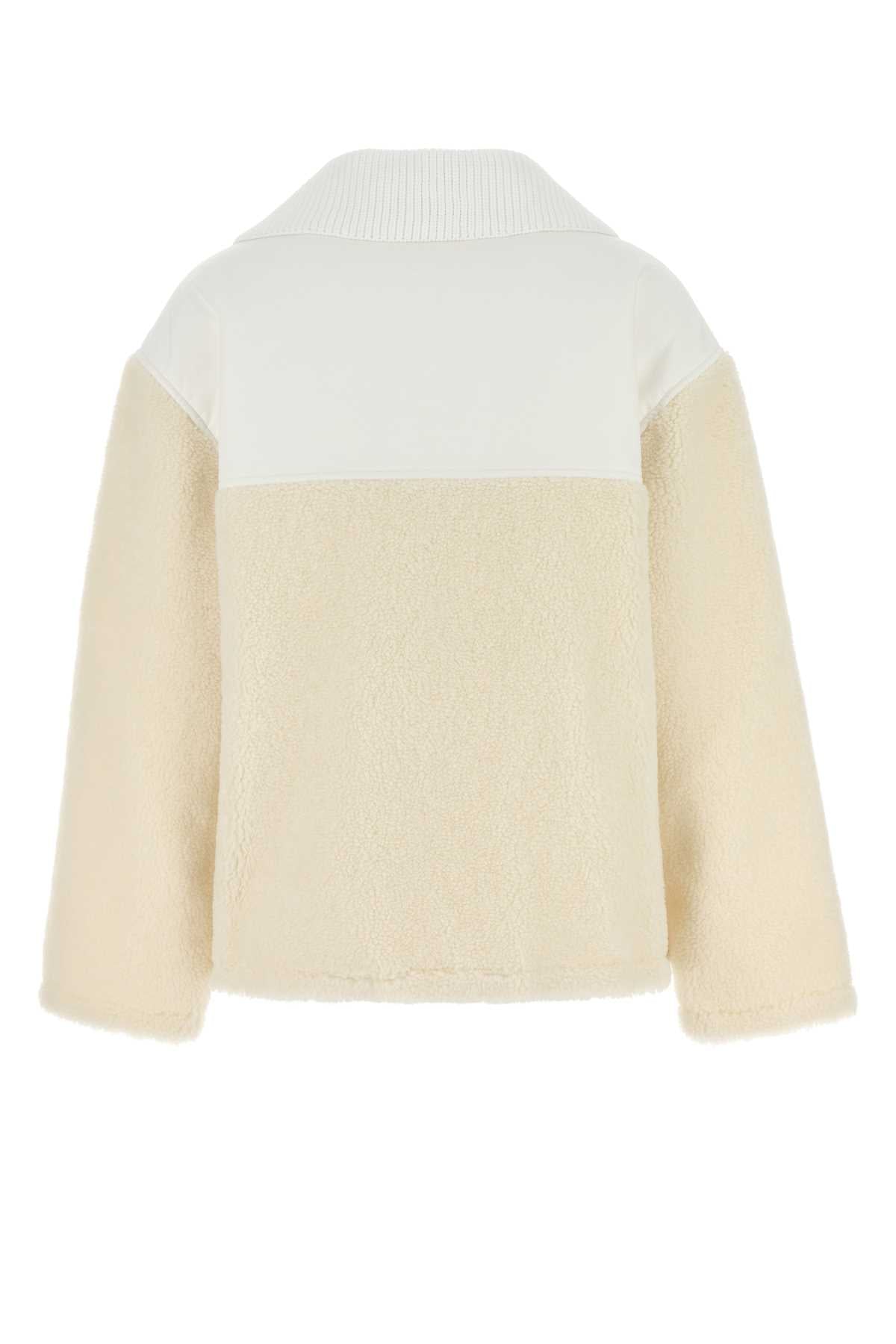 GUCCI Two-tone Wool Blend Padded Jacket (Medium)