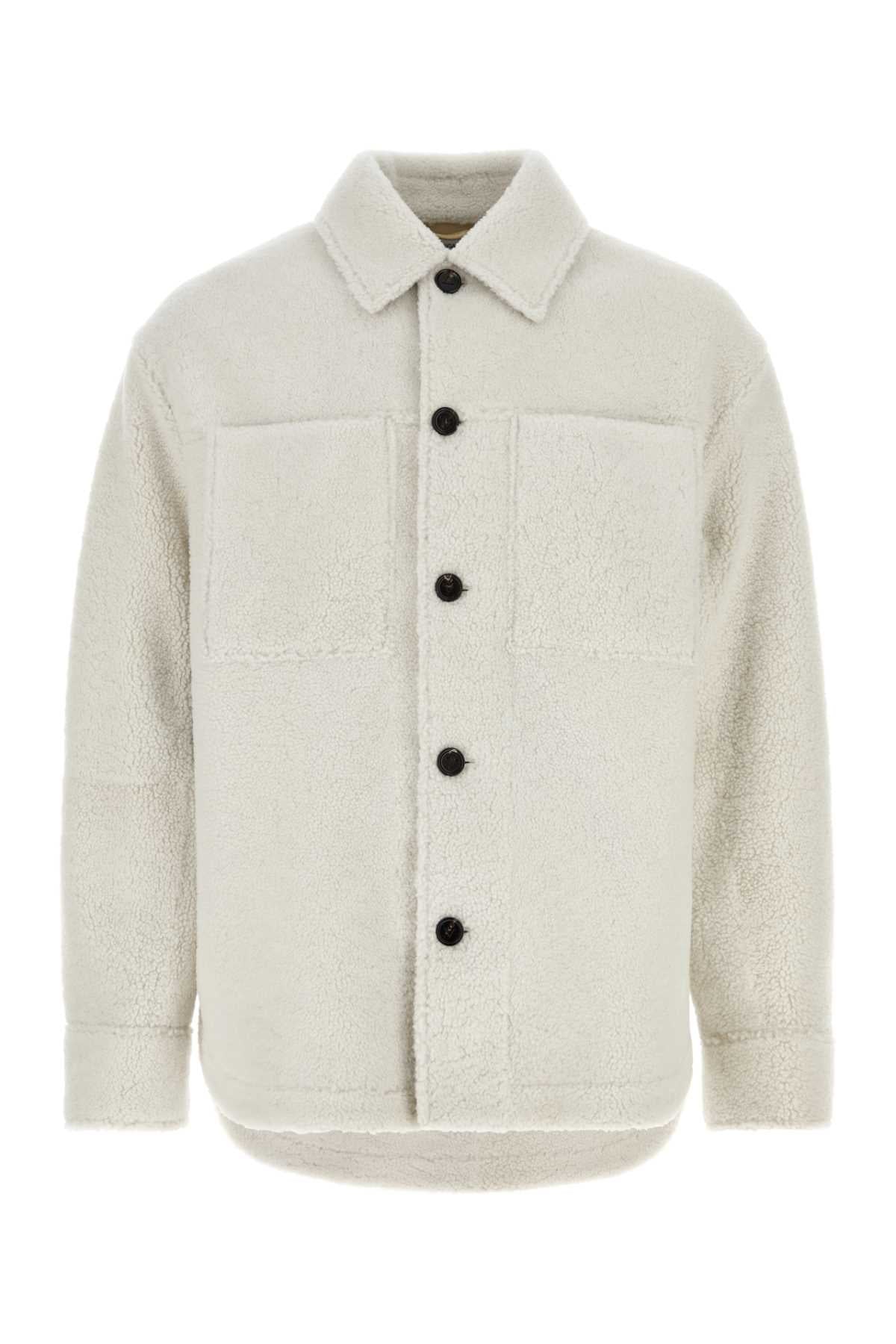 BOTTEGA VENETA Oversized Shearling Shirt for Men