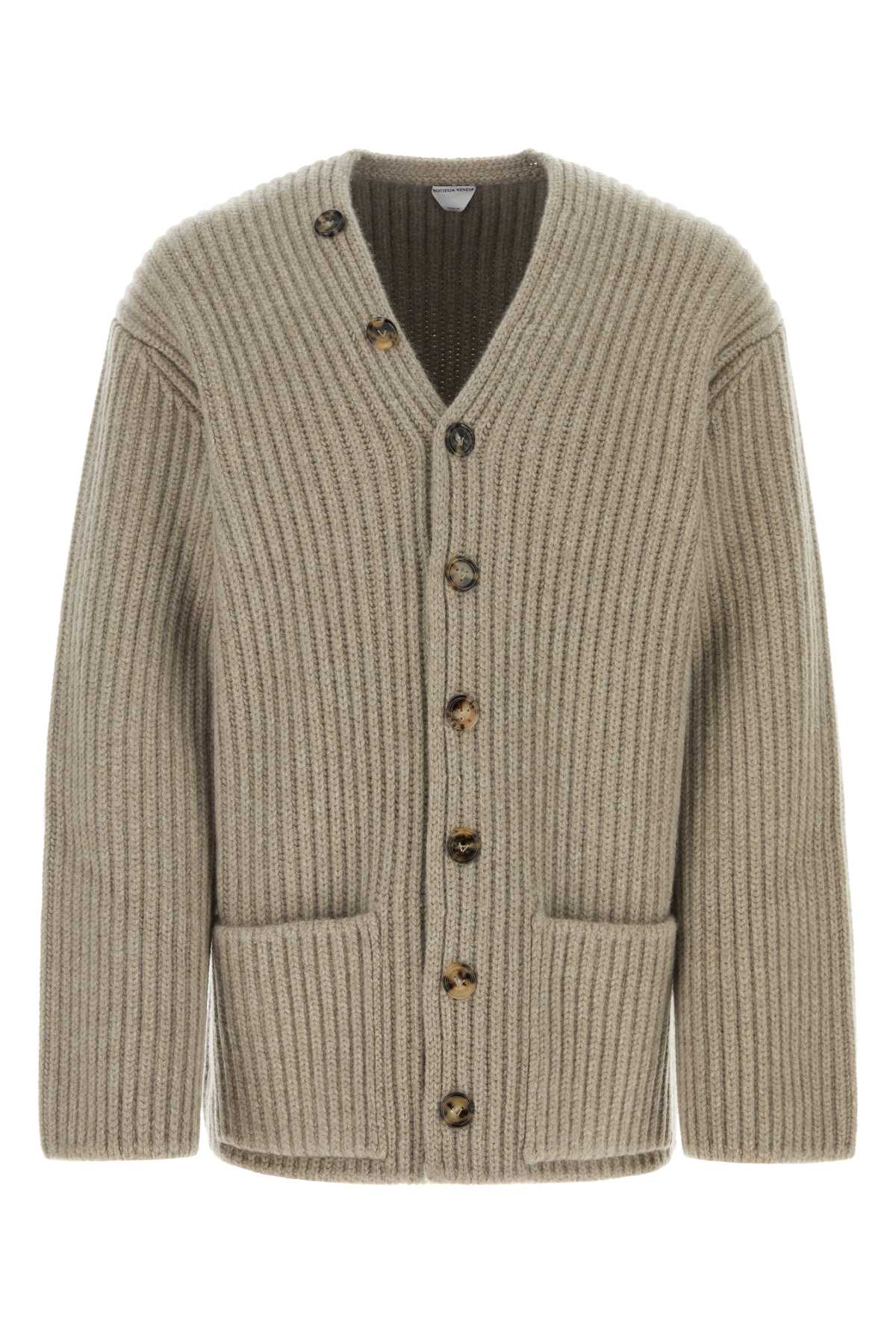 BOTTEGA VENETA Elegant Wool Blend Cardigan for Men
