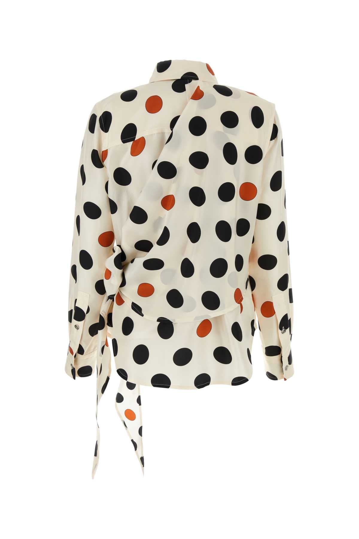 BOTTEGA VENETA Printed Silk Shirt - Women’s Fashion Essential