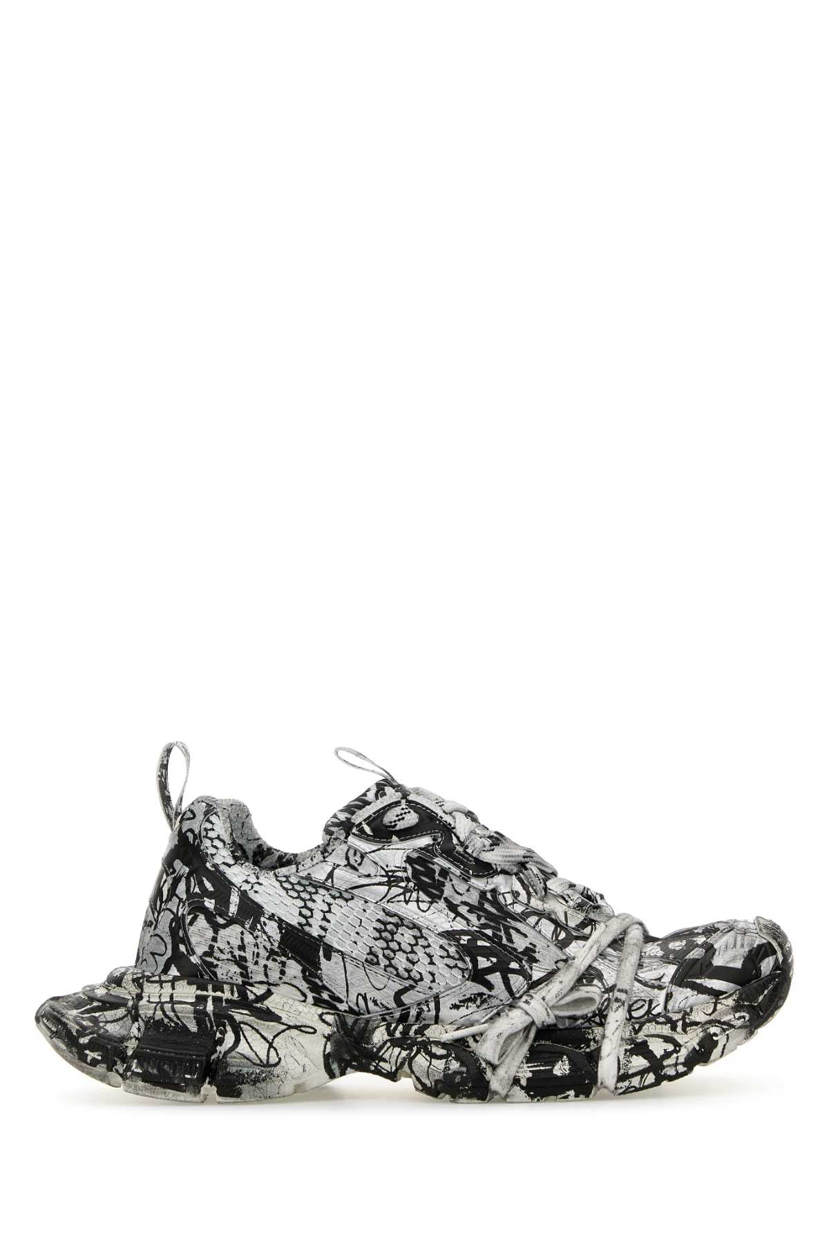 BALENCIAGA Printed Mesh and Rubber 3XL Sneaker for Women