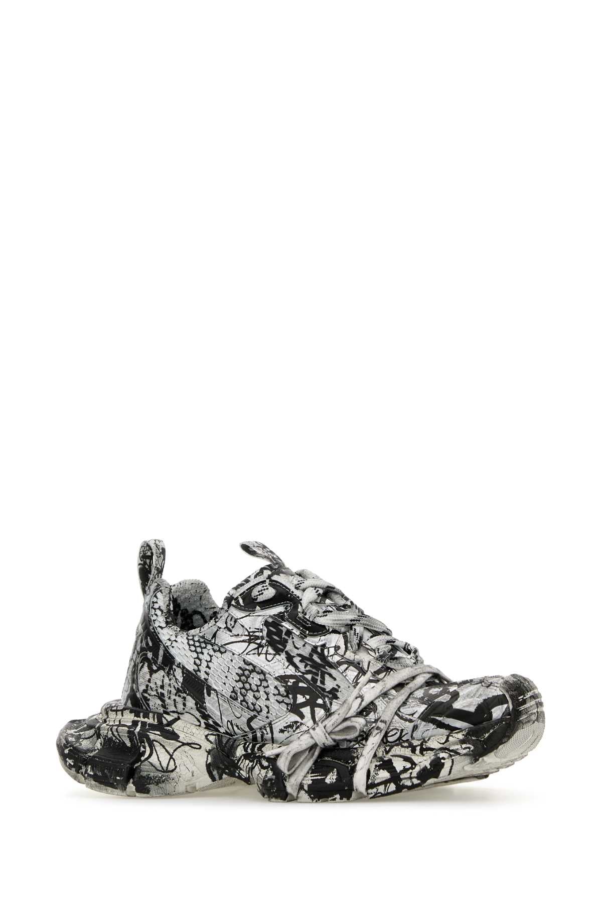 BALENCIAGA Printed Mesh and Rubber 3XL Sneaker for Women