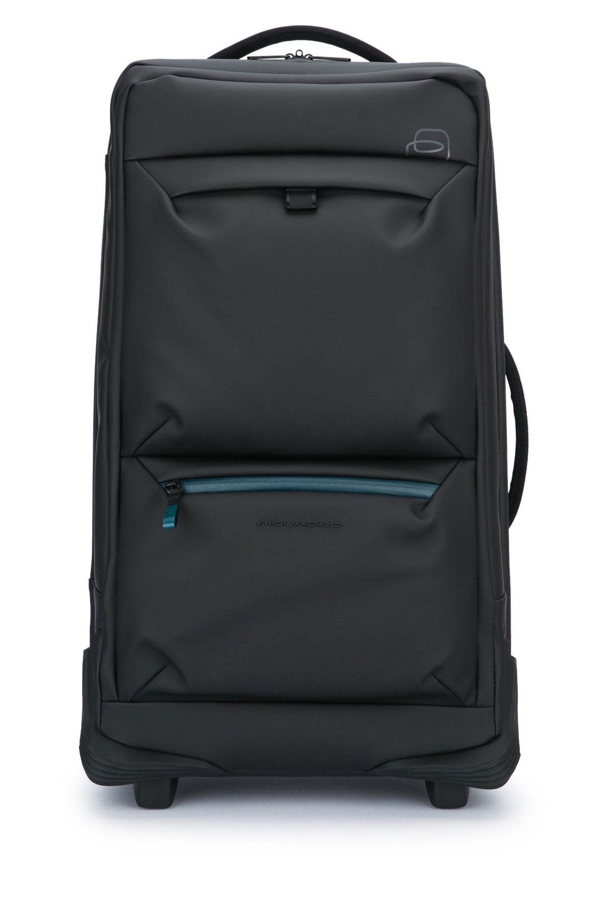 PIQUADRO Eco-Friendly Unisex 2-Wheel Soft Fabric Trolley Bag