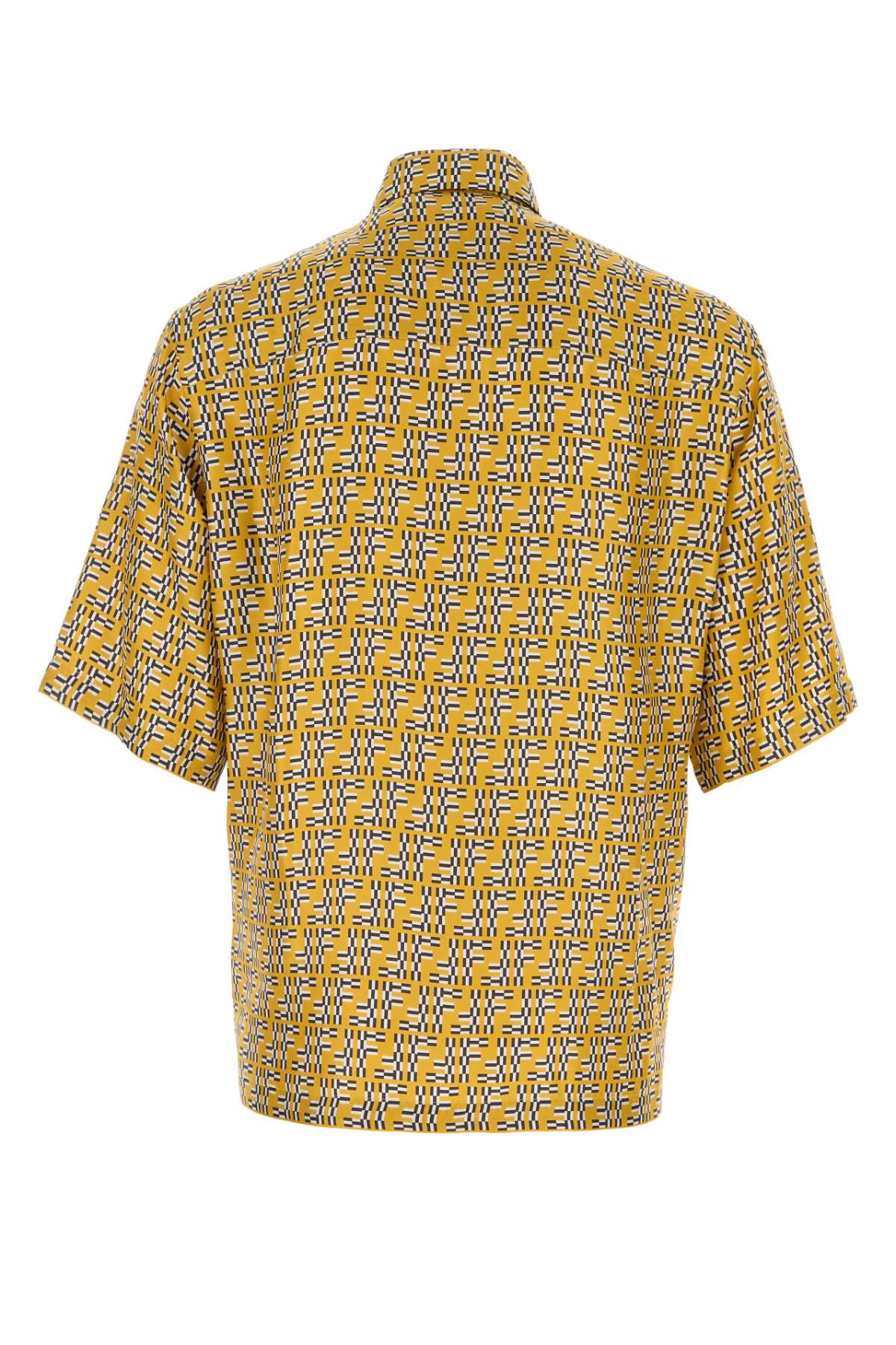 FENDI Printed Silk Shirt for Men - 24W Collection