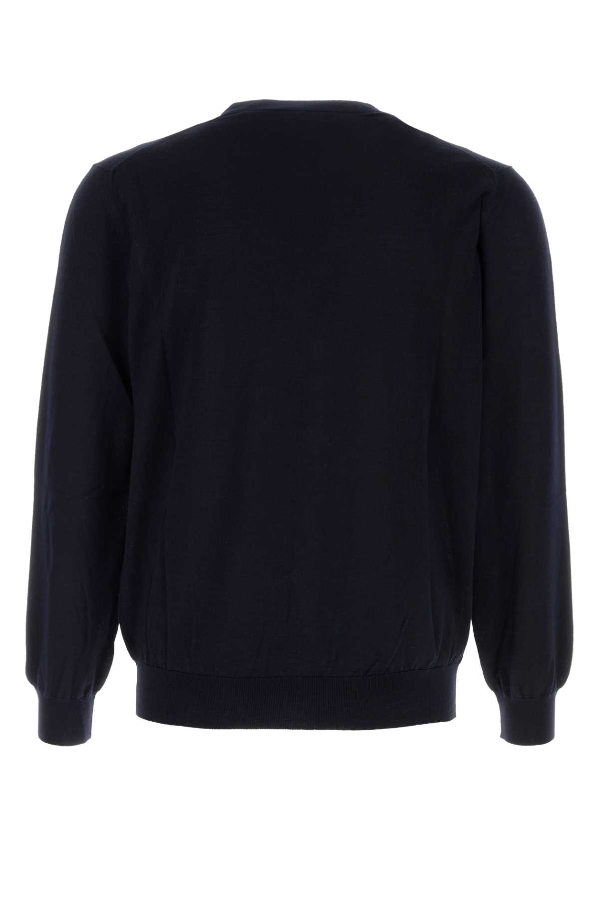 FENDI Premium Stretch Wool Cardigan for Men