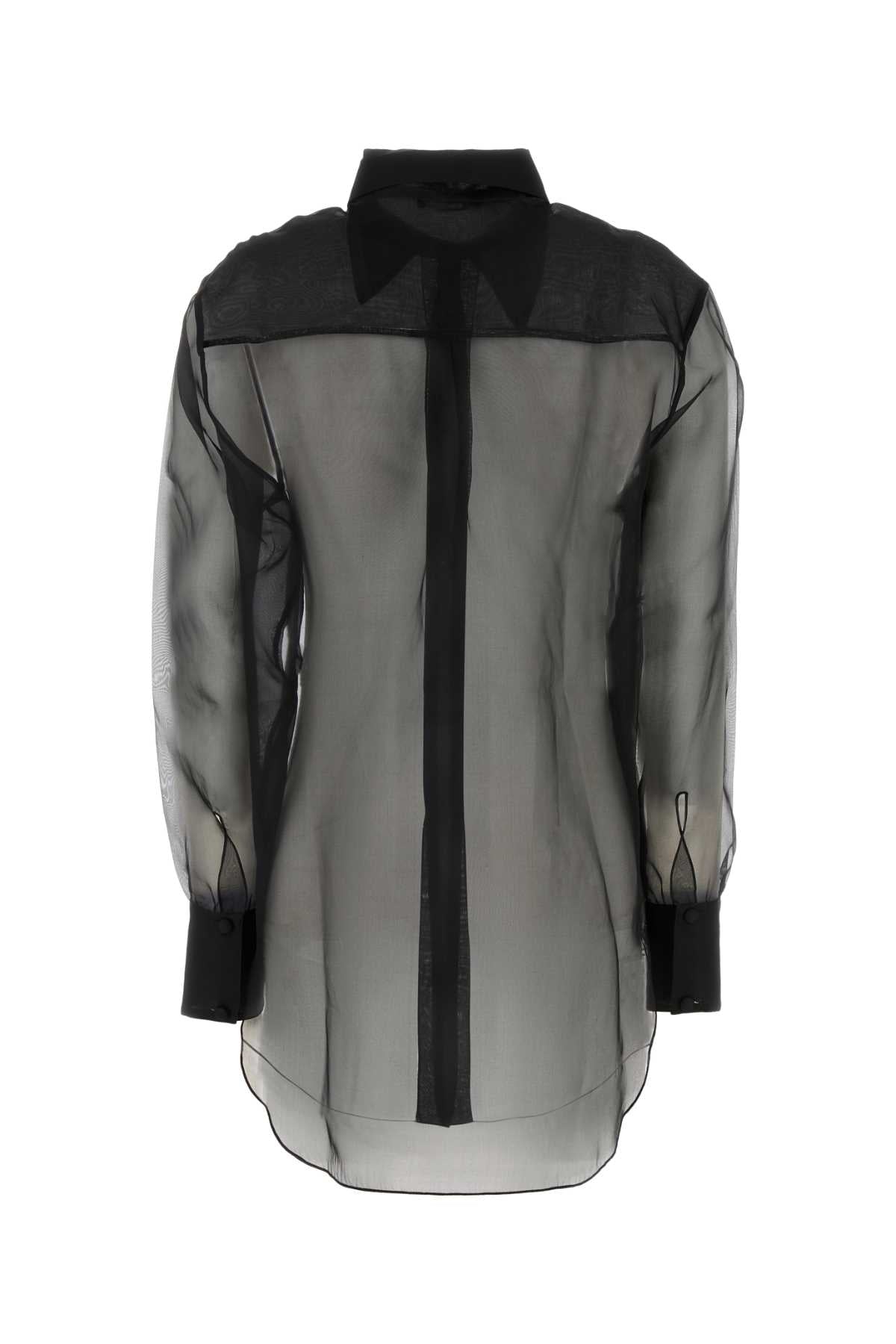 OSEREE Refined Light Knit Silk Shirt for Women