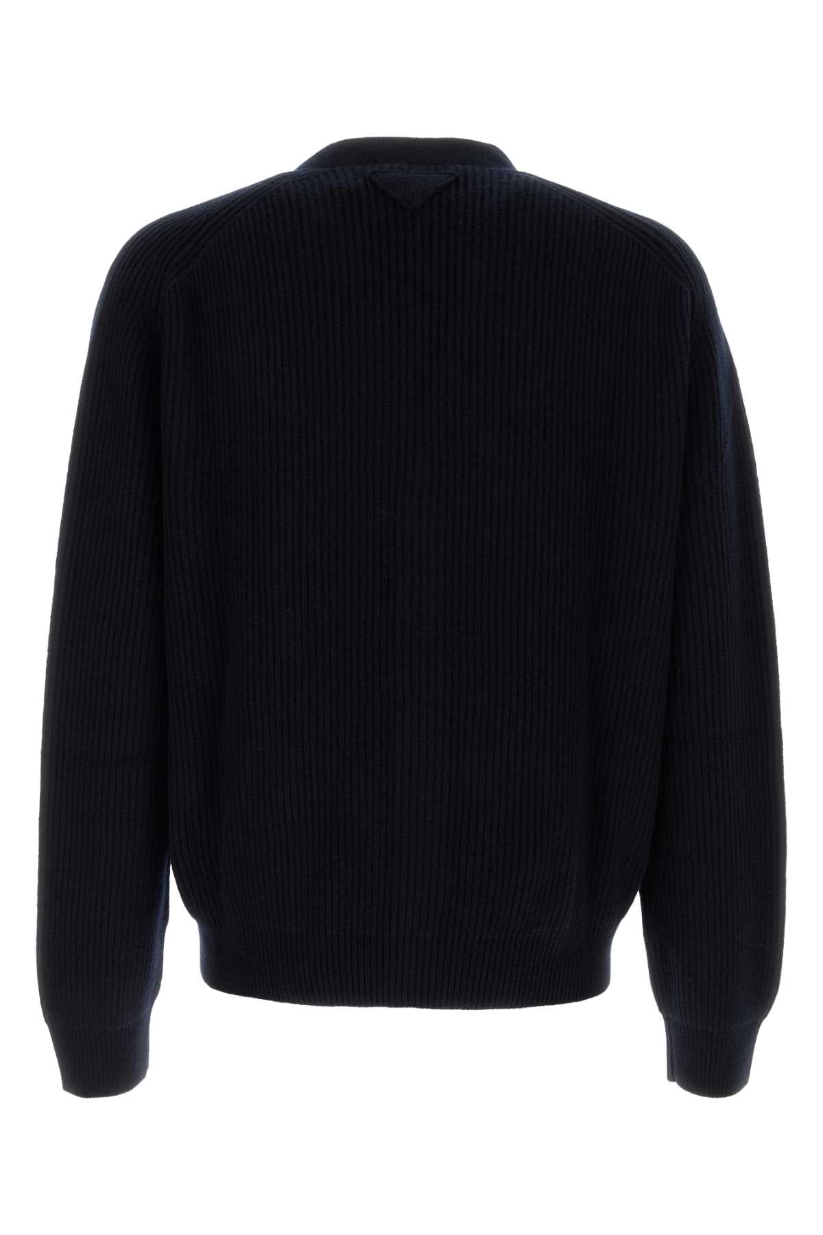 PRADA Cashmere Cardigan for Men - 25S Collection