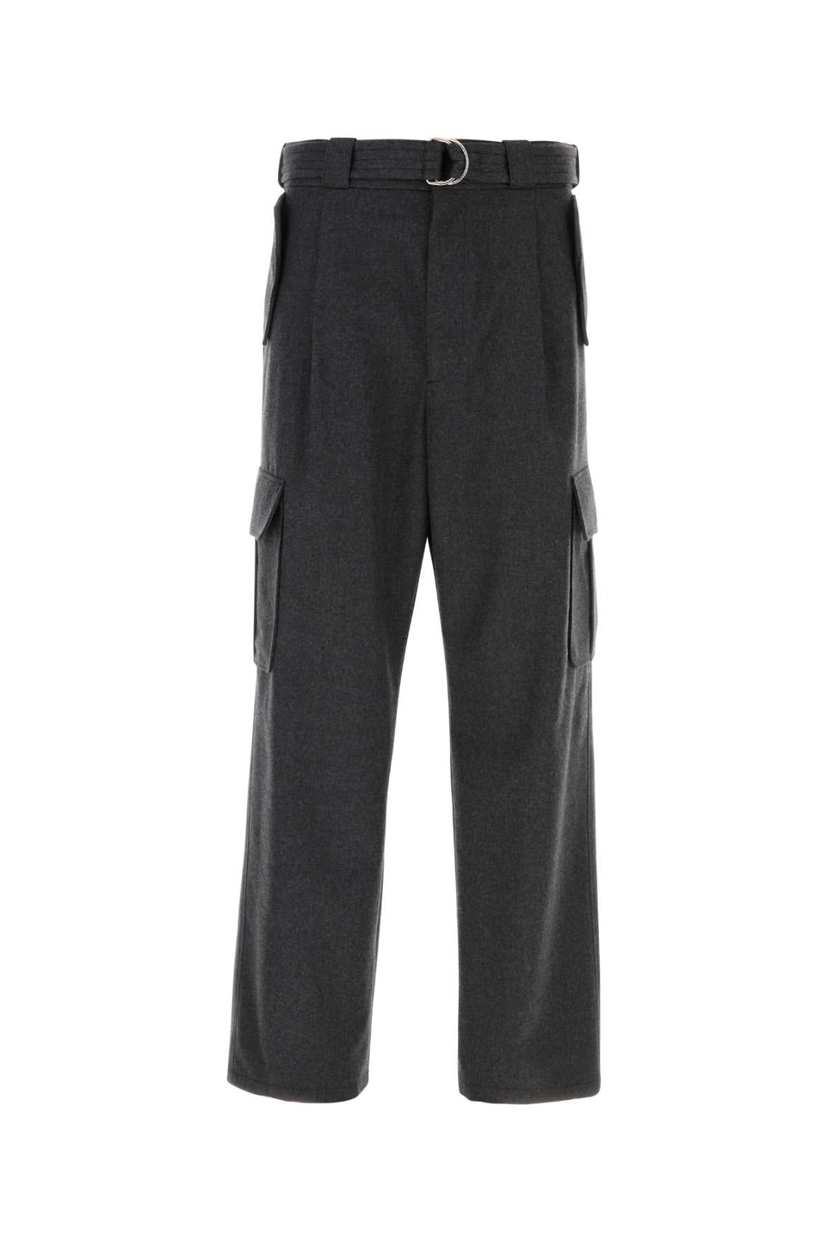 PRADA Graphite Wool Cargo Pant for Men