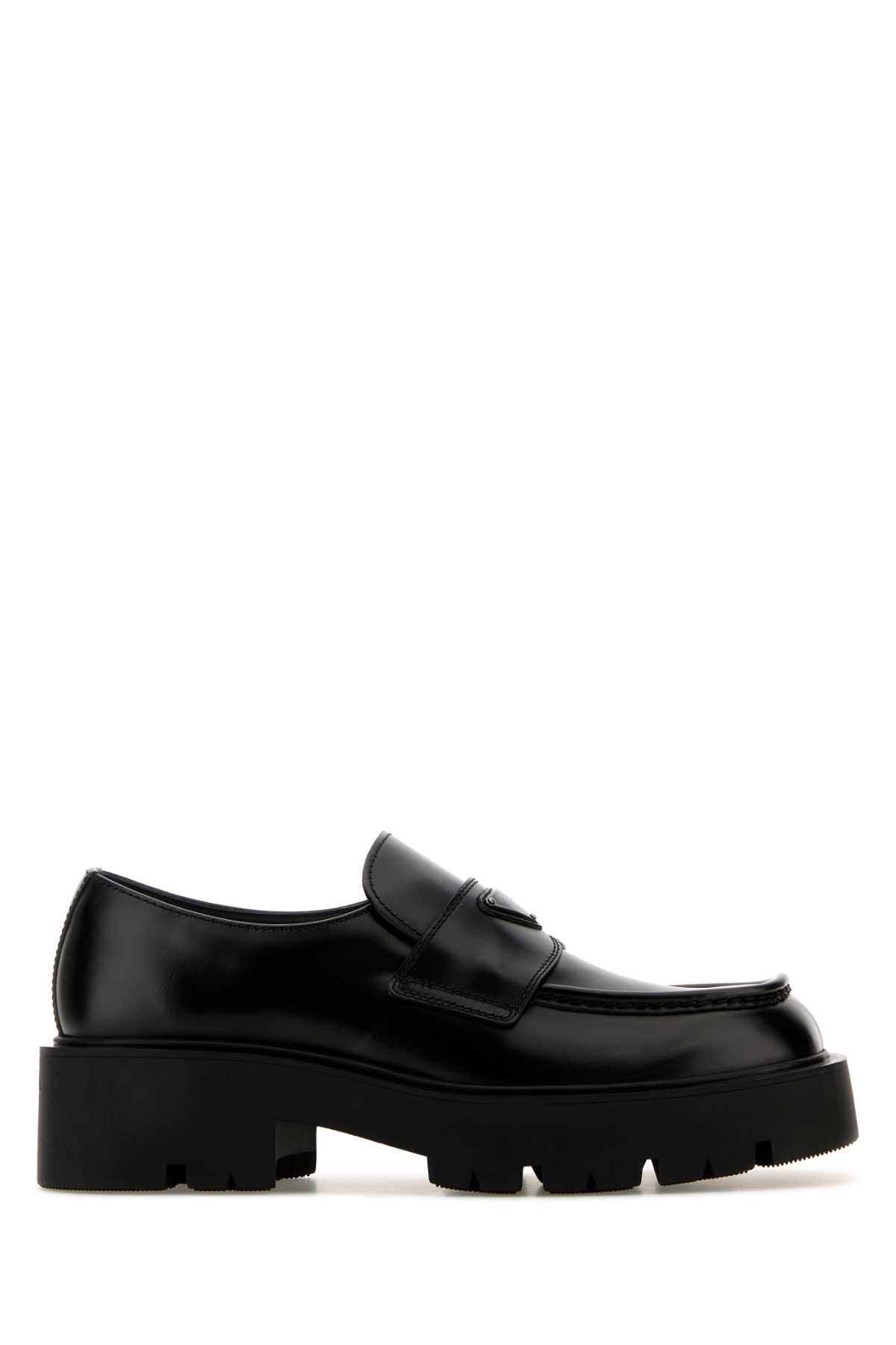 PRADA Classic Leather Loafers for Men