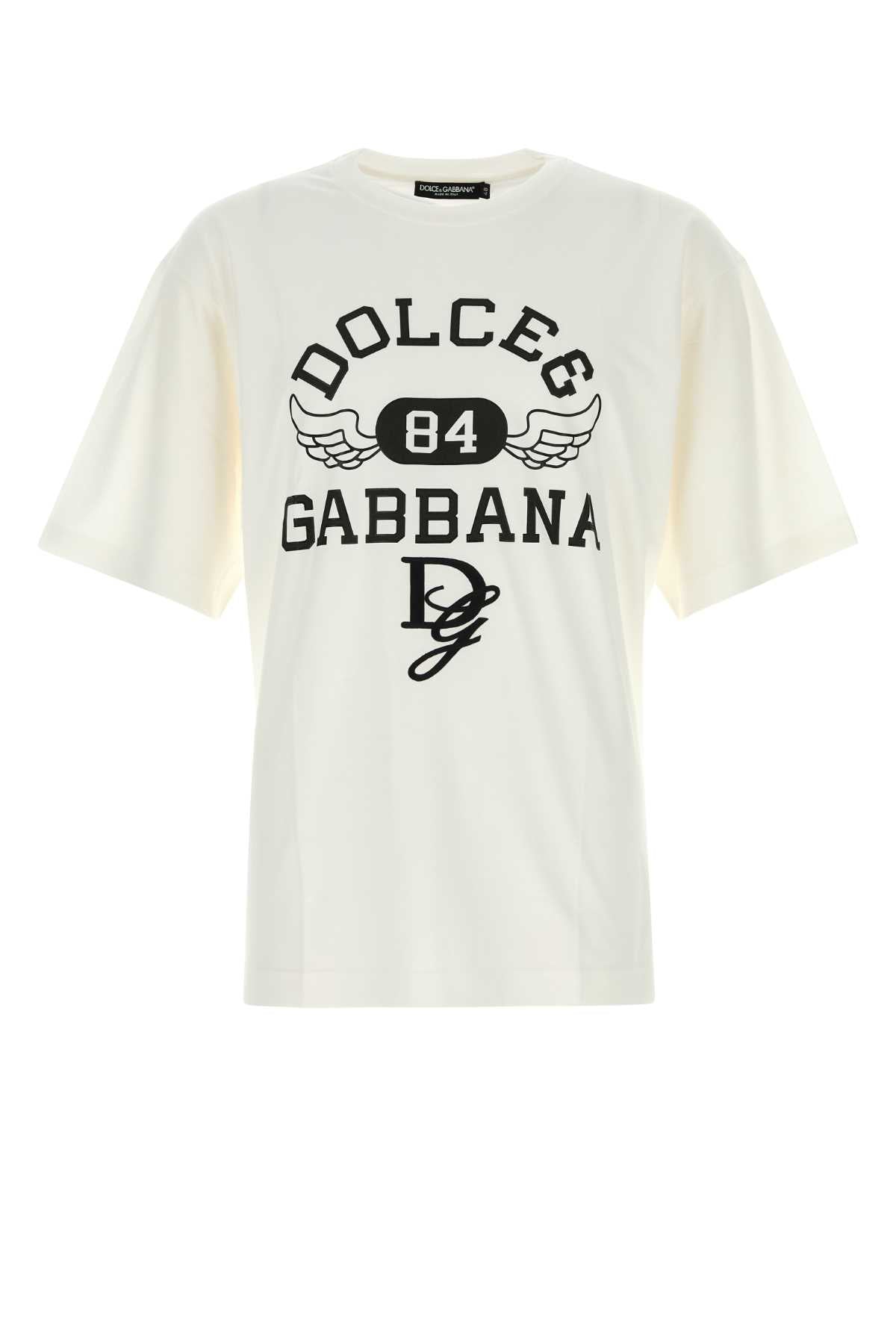 DOLCE & GABBANA Men's Classic Cotton T-Shirt - Summer Fit